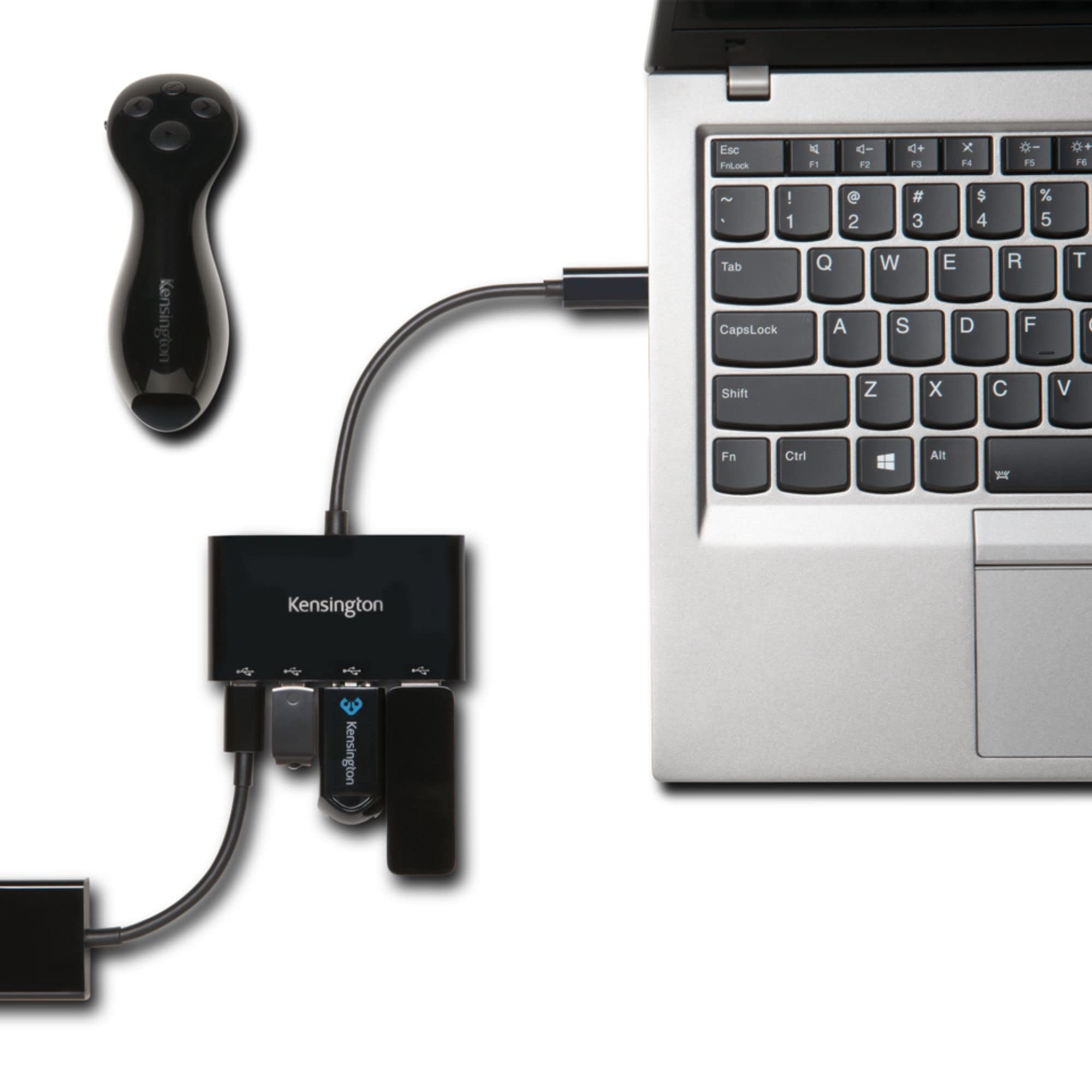 kensington-usb-c-4-port-hub-with-superspeed-data-transfer-k39124ww image 4