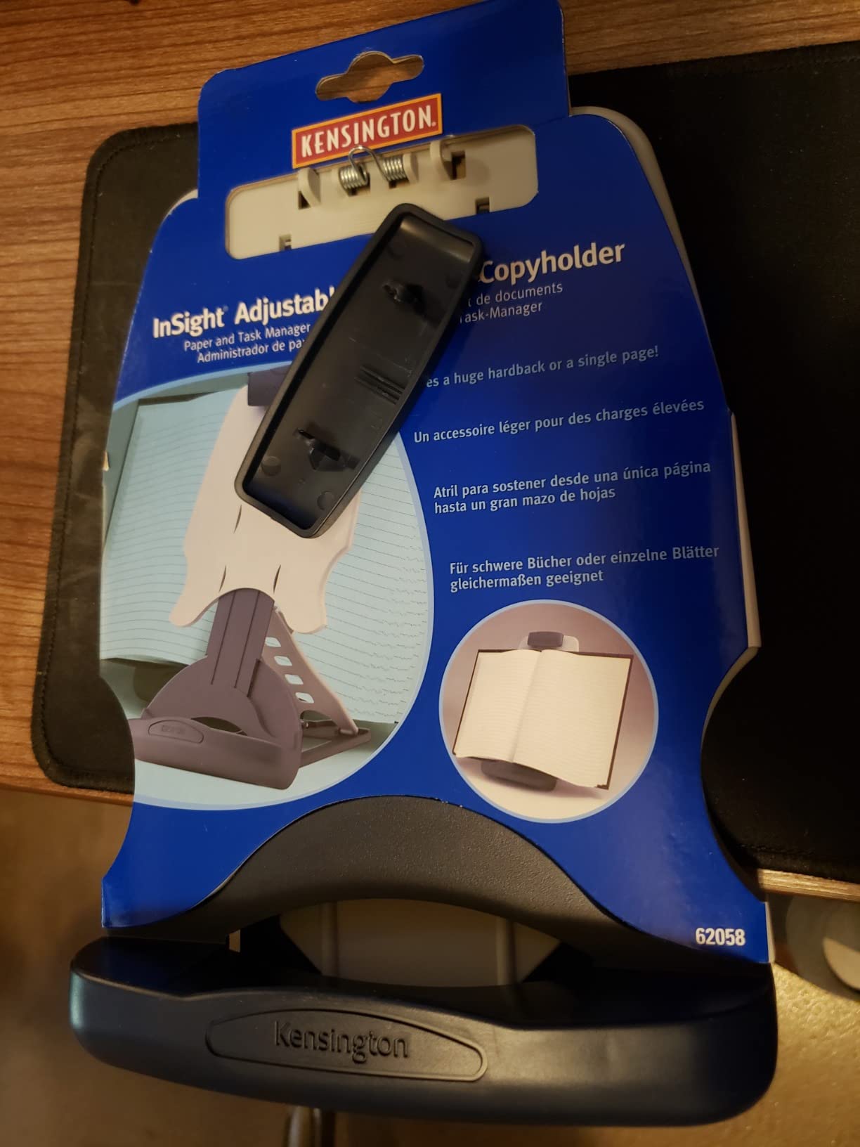 Okay, but the page holders are awkward