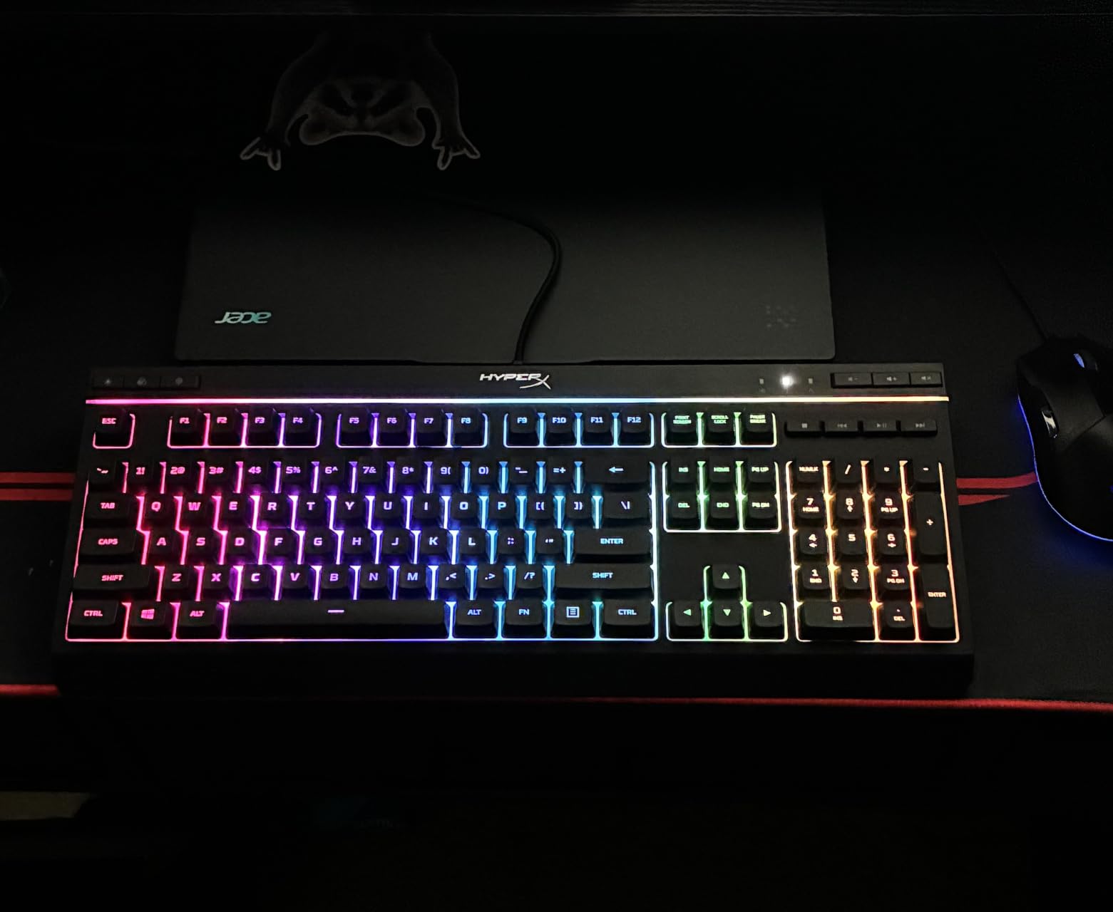 Solid keyboard