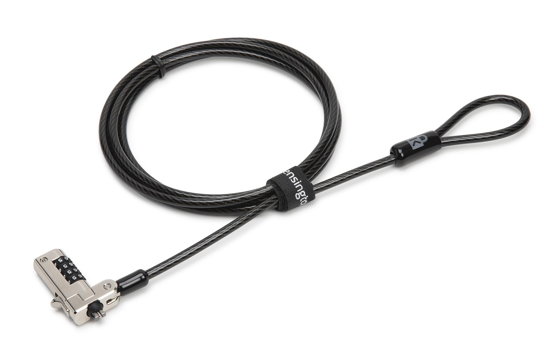 kensington-n17-dell-laptop-lock-with-key-k64440ww-6ft-carbon-steel-cable-wedge-s image 7