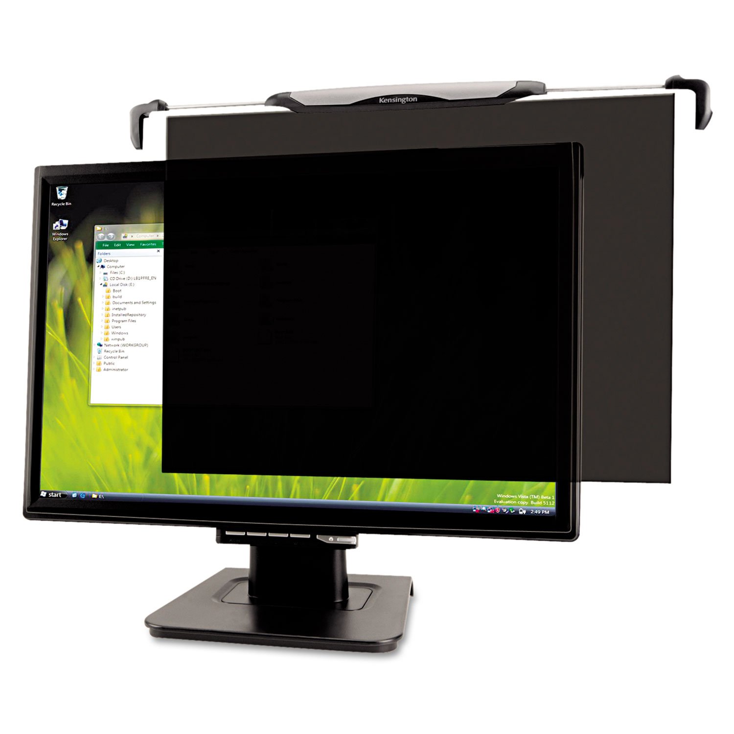 kensington-fs220-snap2-privacy-screen-for-20-22-widescreen-16-10-monitors-k55779 image 1