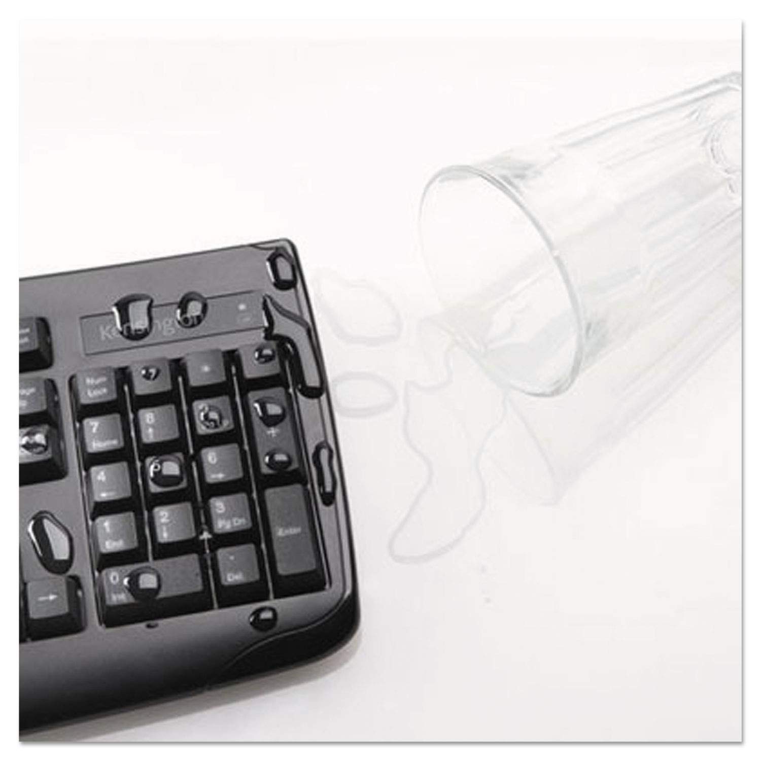 kensington-pro-fit-wireless-keyboard-k72450us-full-size-spill-proof-2-4ghz image 2