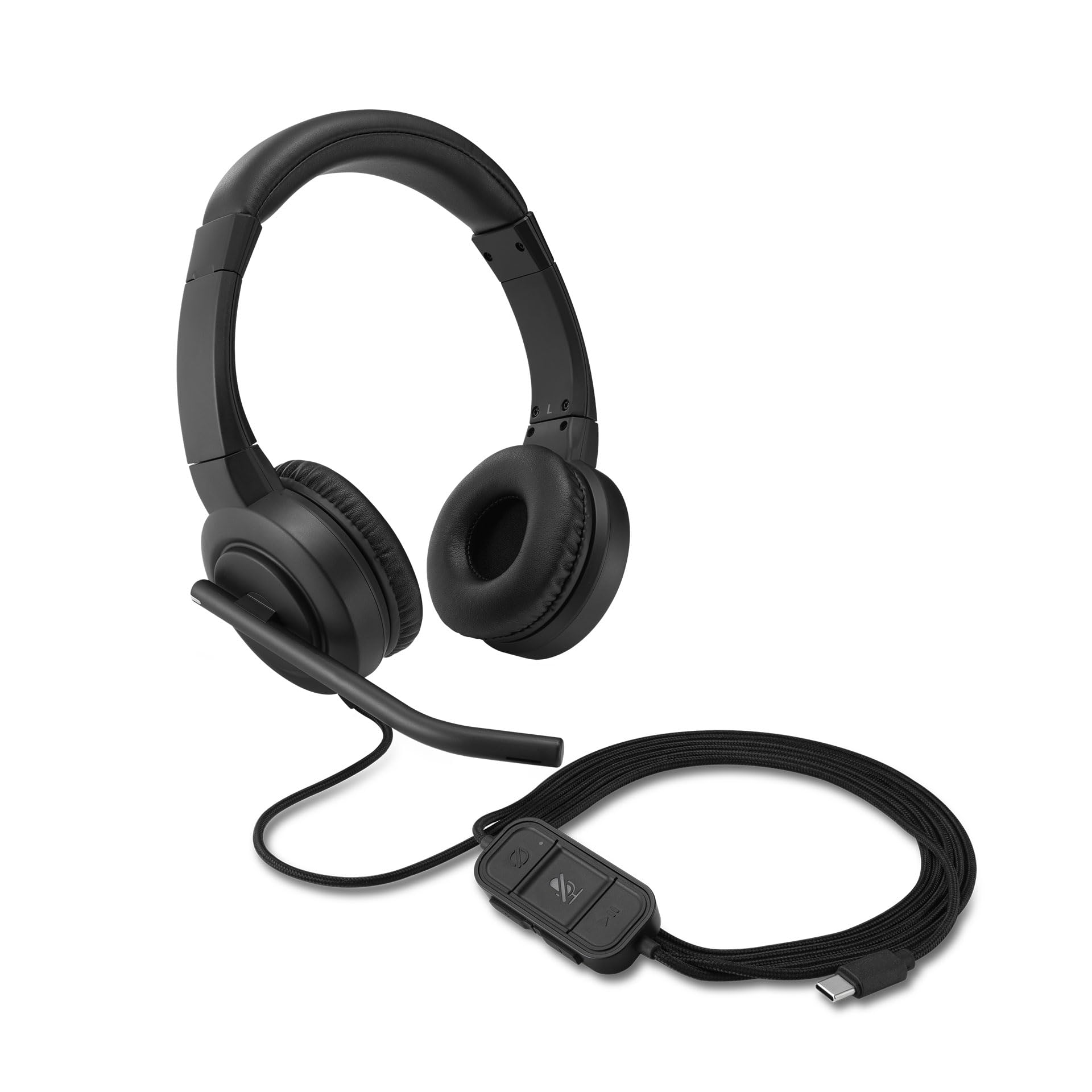kensington-ah3x-bluetooth-wireless-over-ear-headset-with-boom-microphone-led-bus image 7