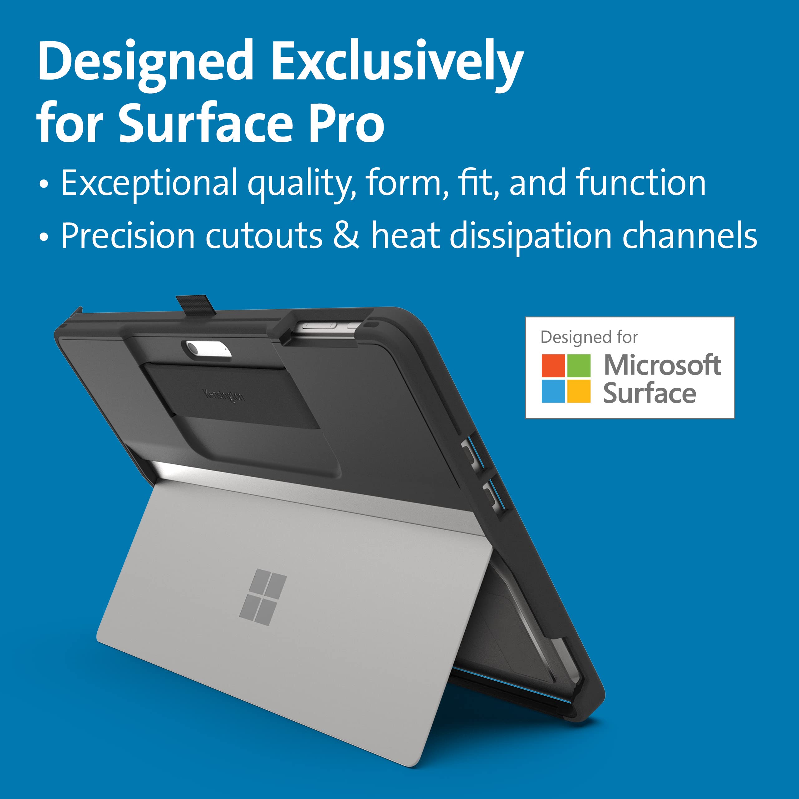 kensington-blackbelt-rugged-carrying-case-for-microsoft-surface-pro-9-black image 2