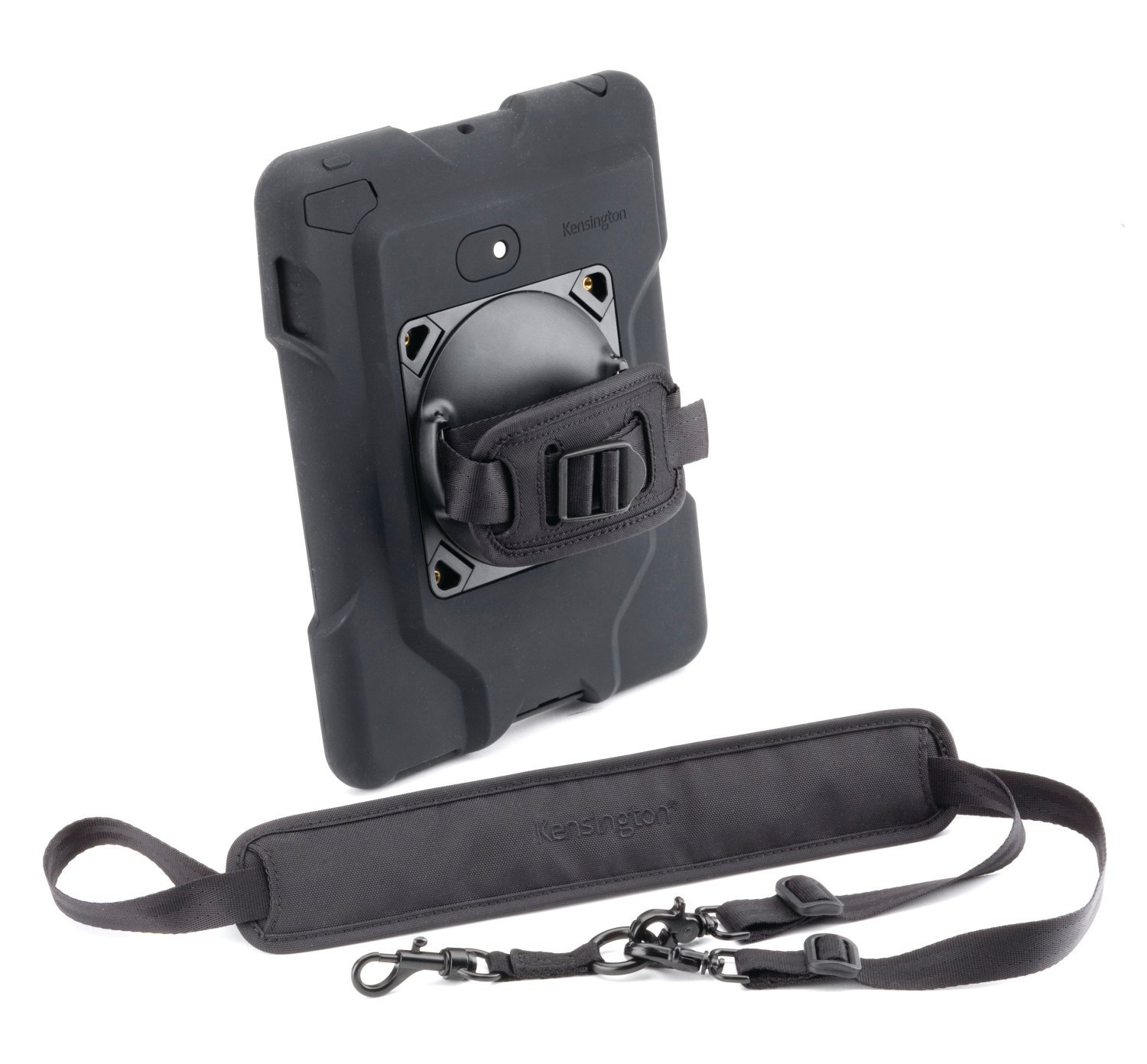 kensington-rotating-hand-strap-and-shoulder-strap-for-secureback-tablet-enclosur image 2