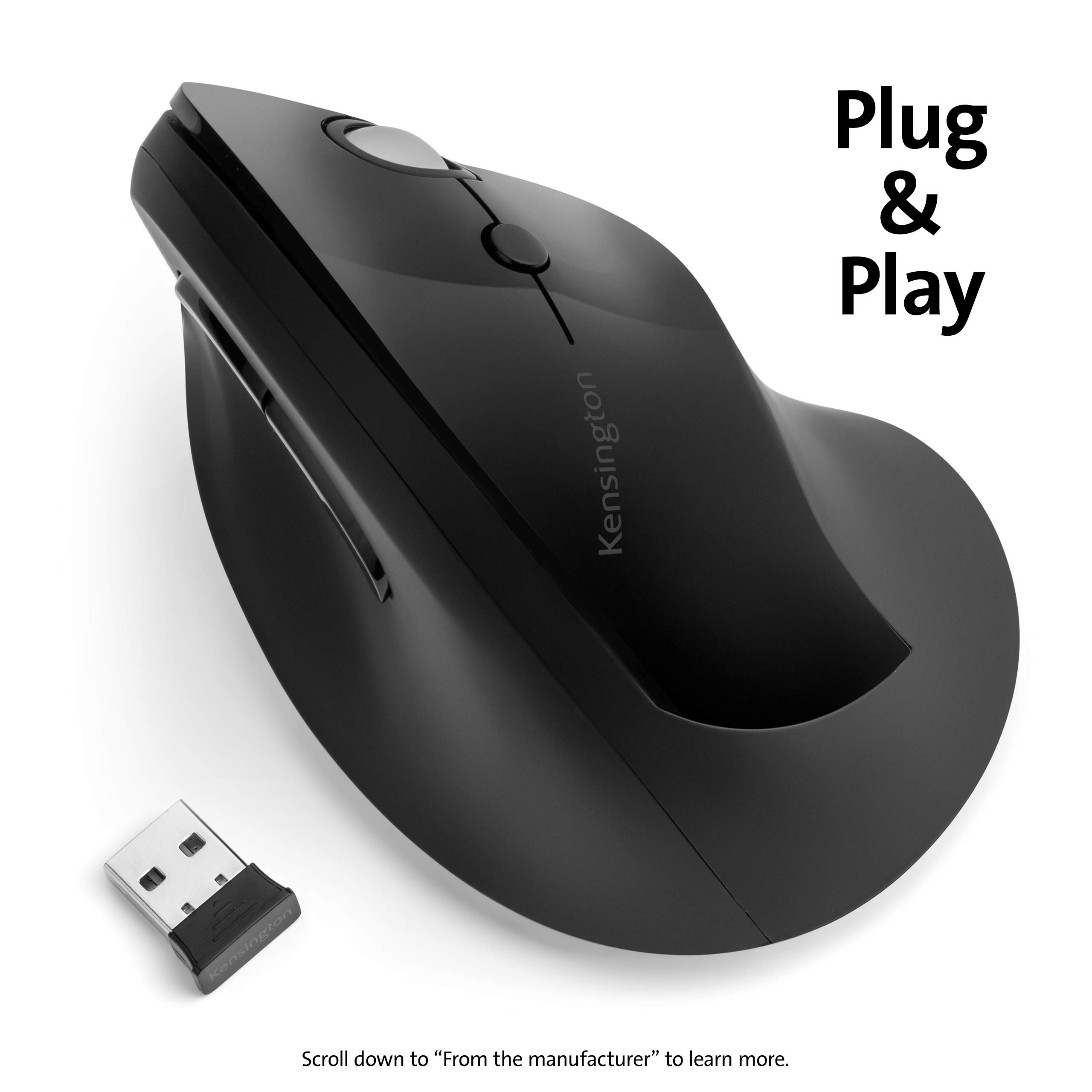 kensington-pro-fit-ergo-vertical-wireless-mouse-black-k75501ww image 6