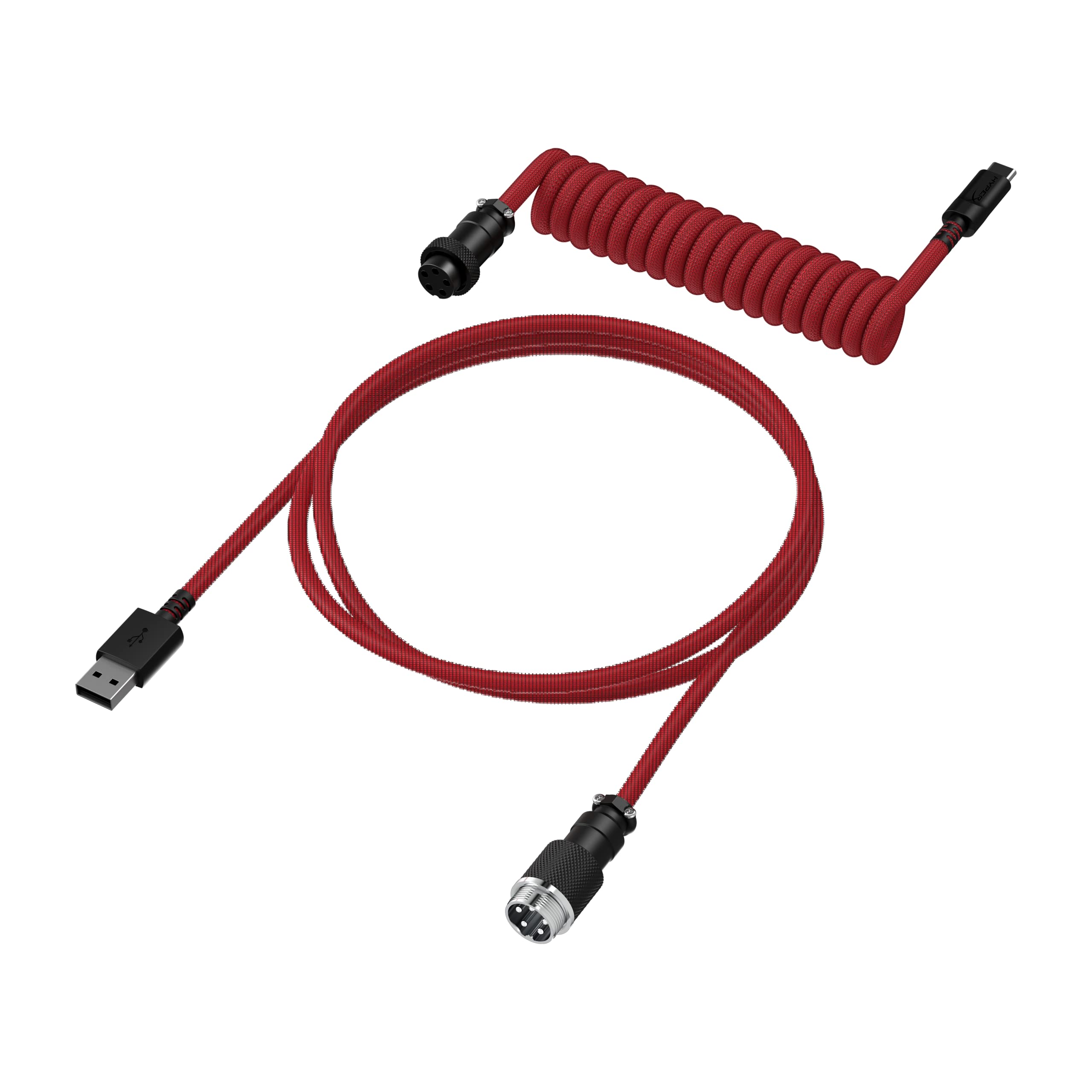 hyperx-coiled-cable-durable-usb-c-to-usb-a-cable-with-5-pin-aviator-connector-re image 6