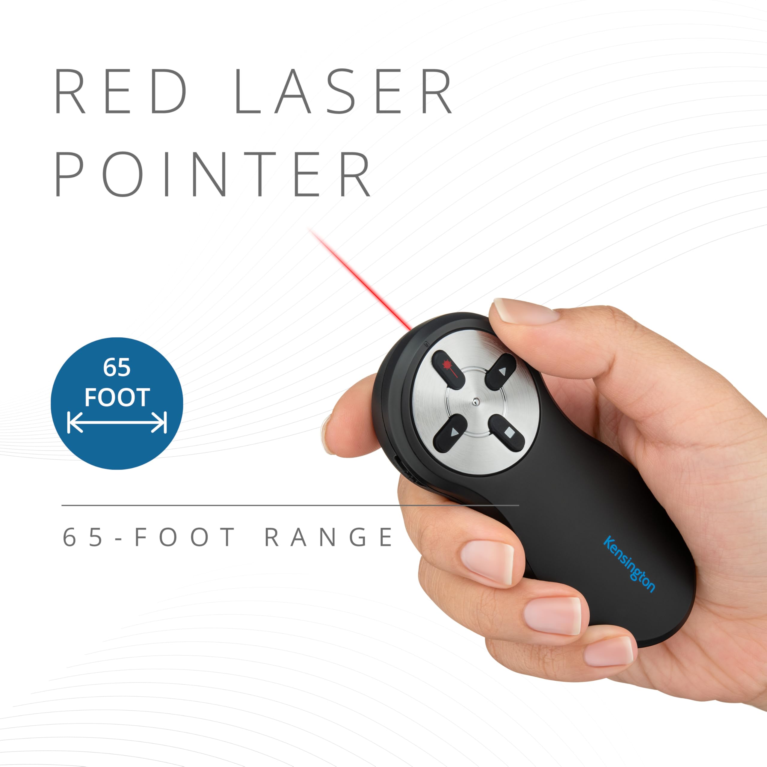 kensington-wireless-presenter-with-red-laser-pointer-k33272ww image 4