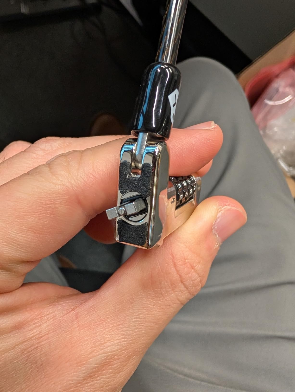 Great for securing my laptop