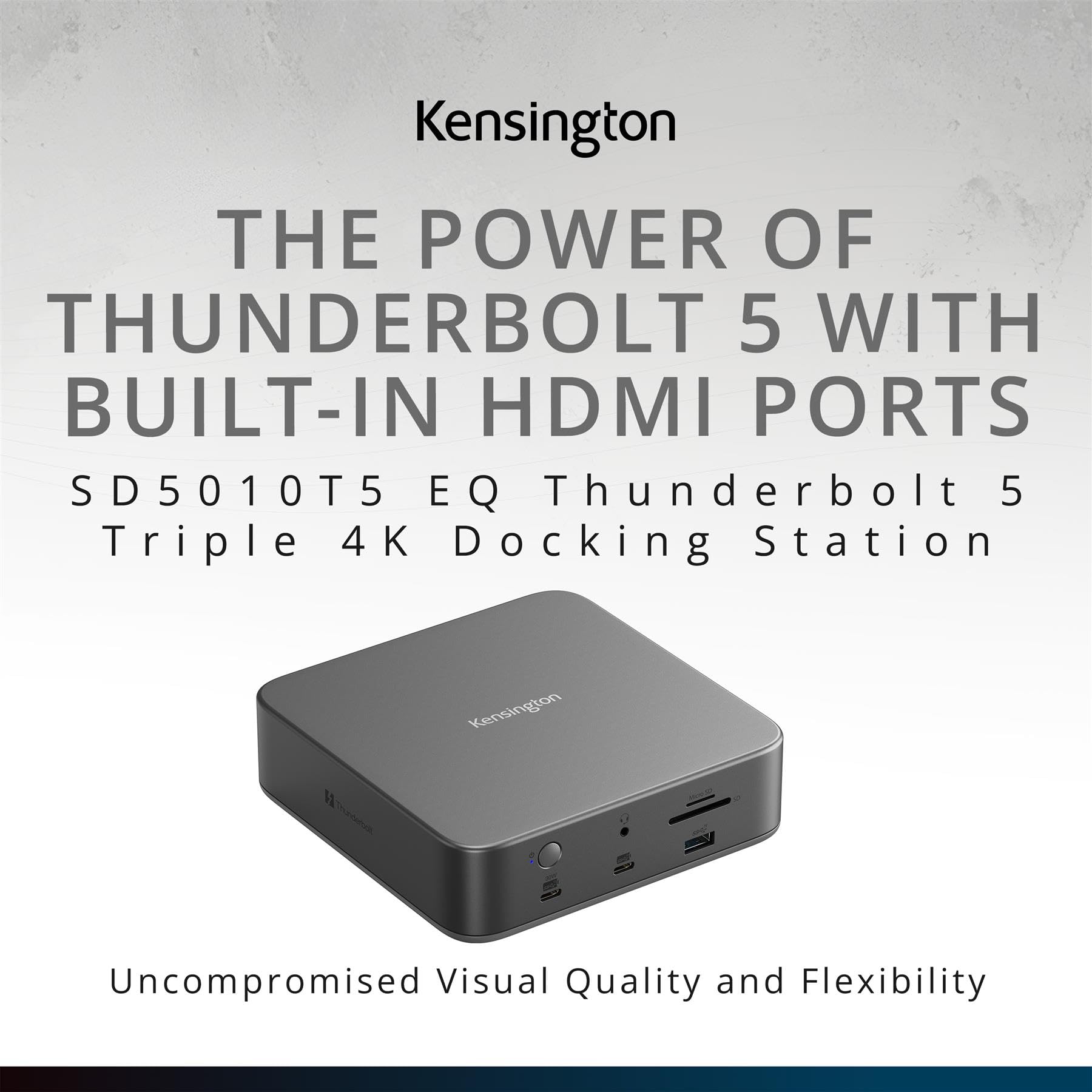 kensington-sd5010t5-thunderbolt-5-docking-station-13-in-1-140w-pd-triple-4k-disp image 2