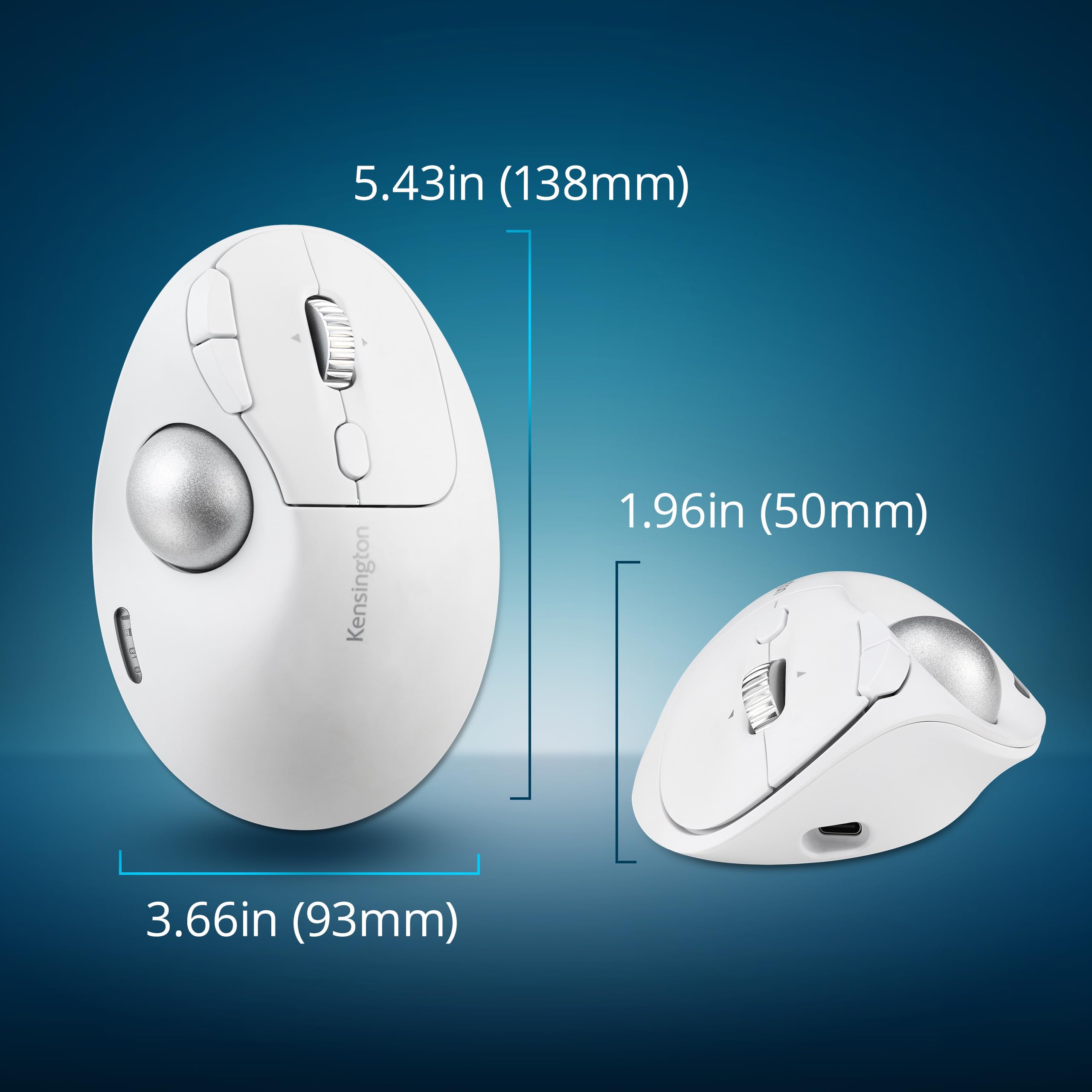 kensington-tb550-wireless-trackball-mouse-rechargeable-bluetooth-le-2-4ghz-ergon image 4