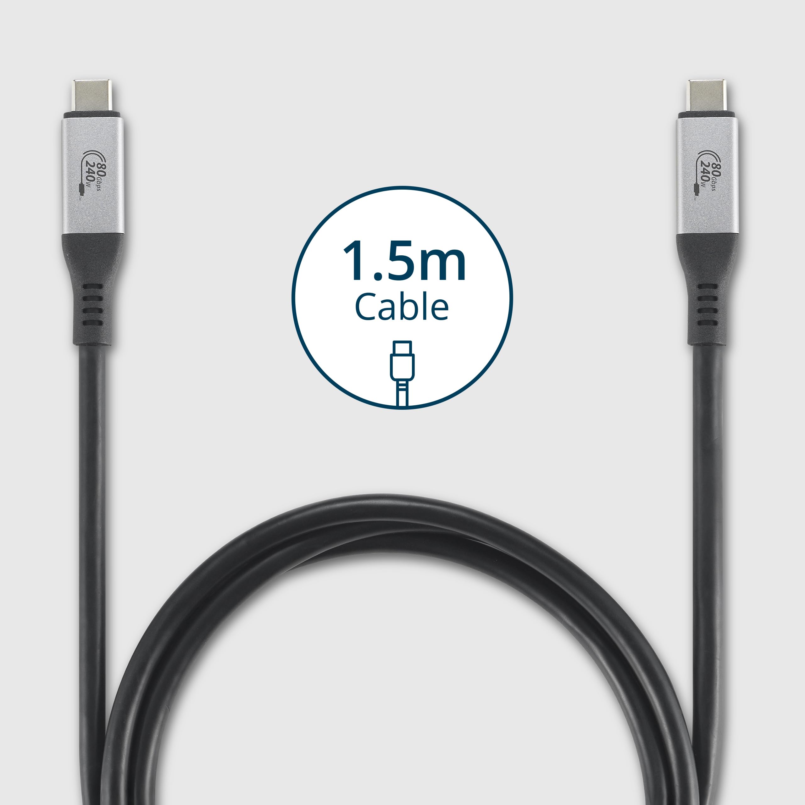 kensington-usb4-cable-1-5m-80gbps-8k-video-240w-power-delivery-k32301ww image 5