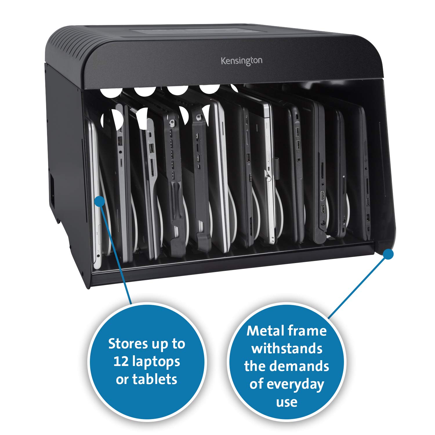 kensington-12-device-ac-charging-station-for-up-to-14-laptops-and-tablets-k62878 image 2