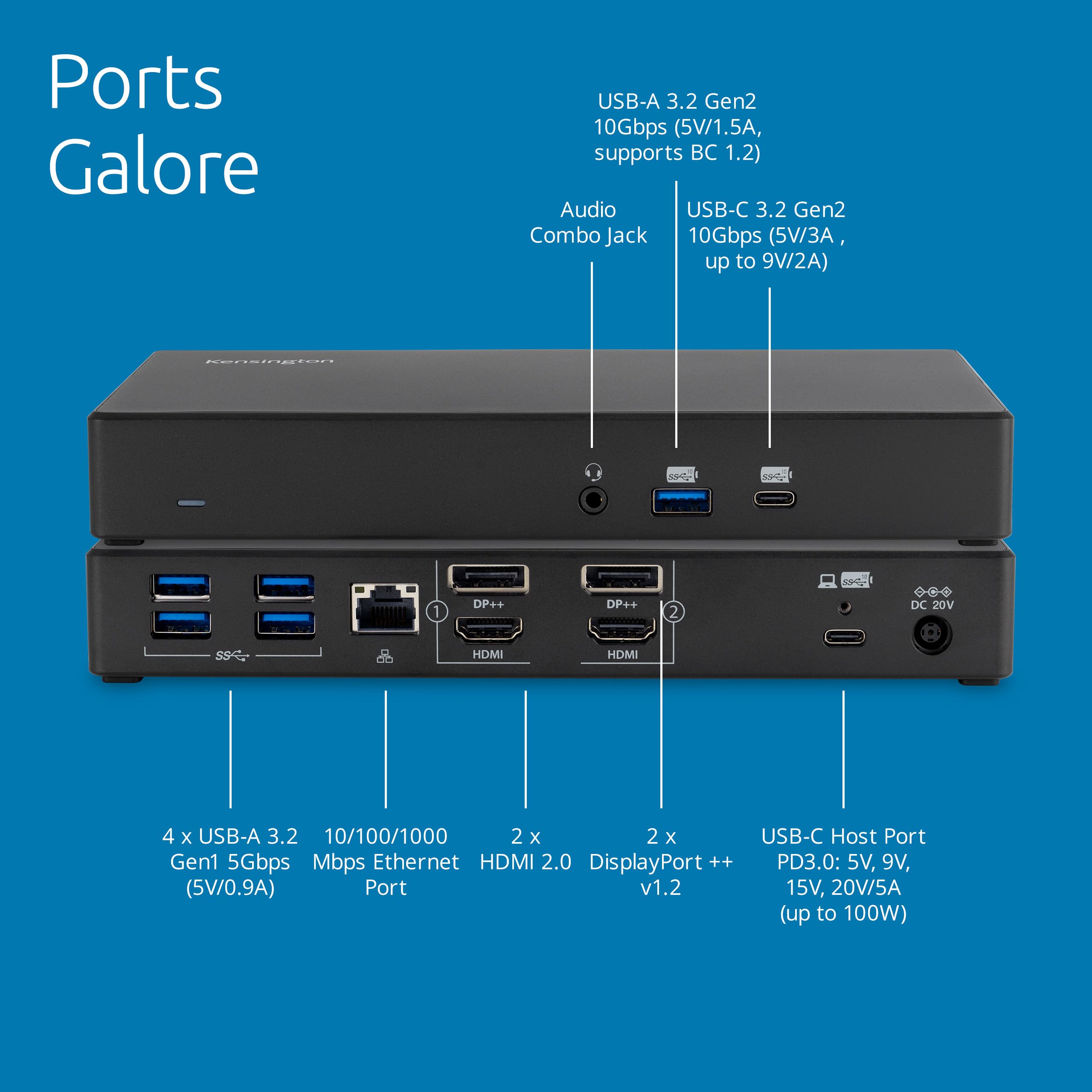 kensington-sd4782p-displaylink-docking-station-with-dual-4k-k33650na image 4