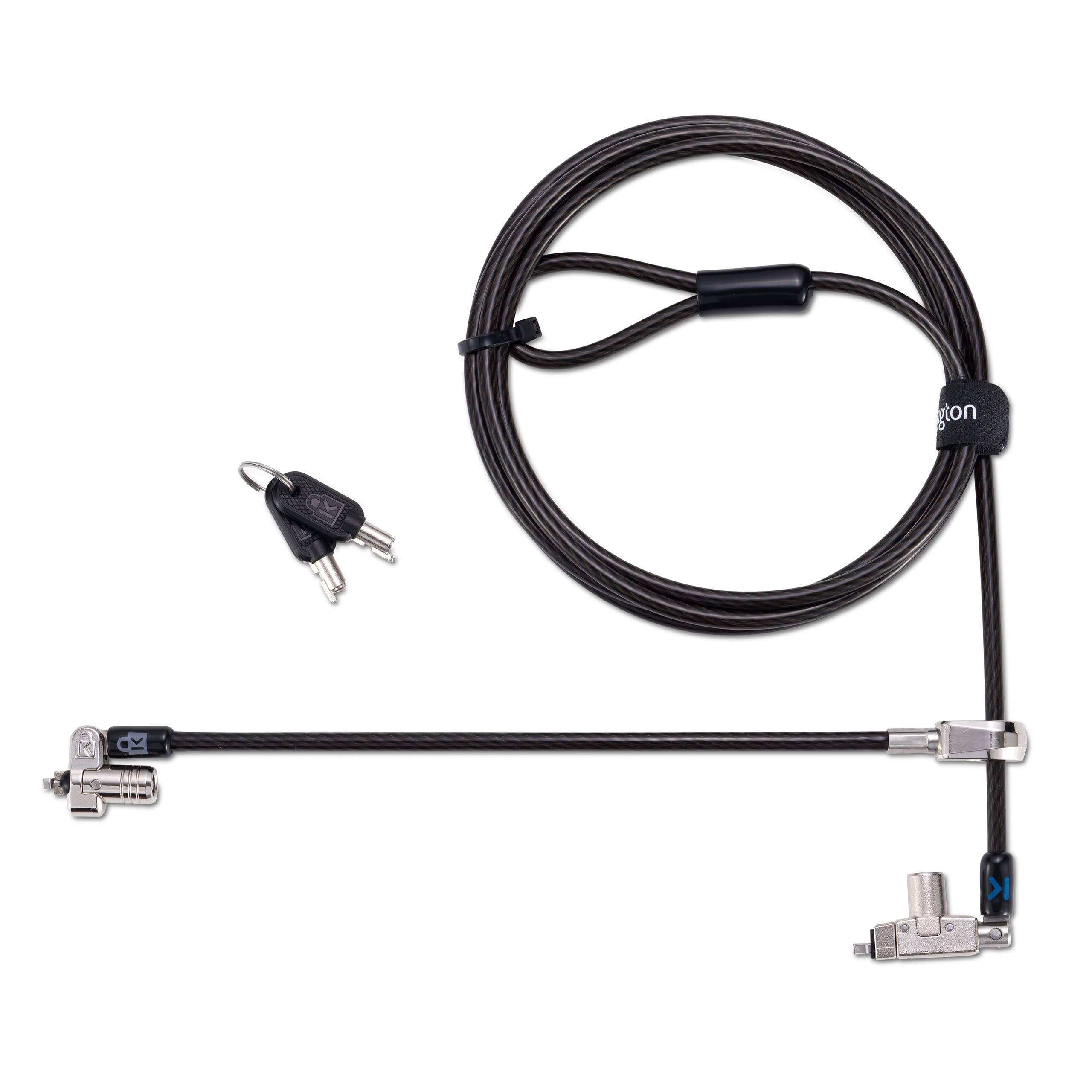 kensington-slim-n17-2-0-keyed-dual-head-laptop-lock-for-wedge-shaped-slots-k6050 image 1