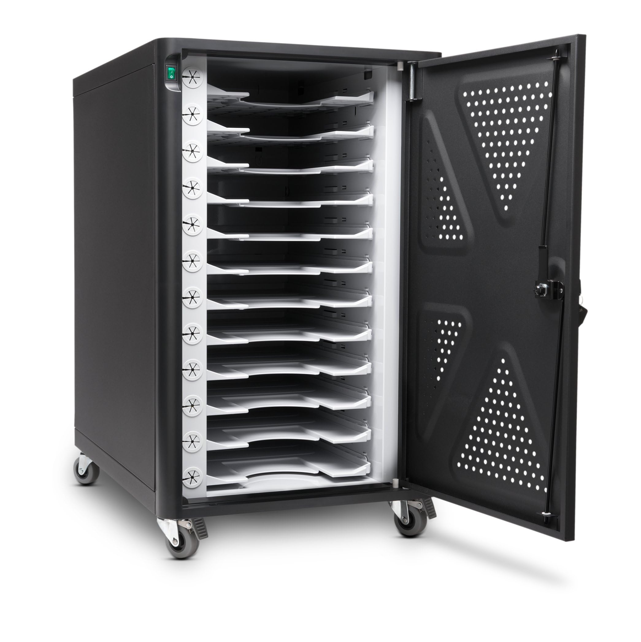 kensington-ac12-security-charging-cabinet-for-tablets-chromebooks-2-in-1-laptops image 2