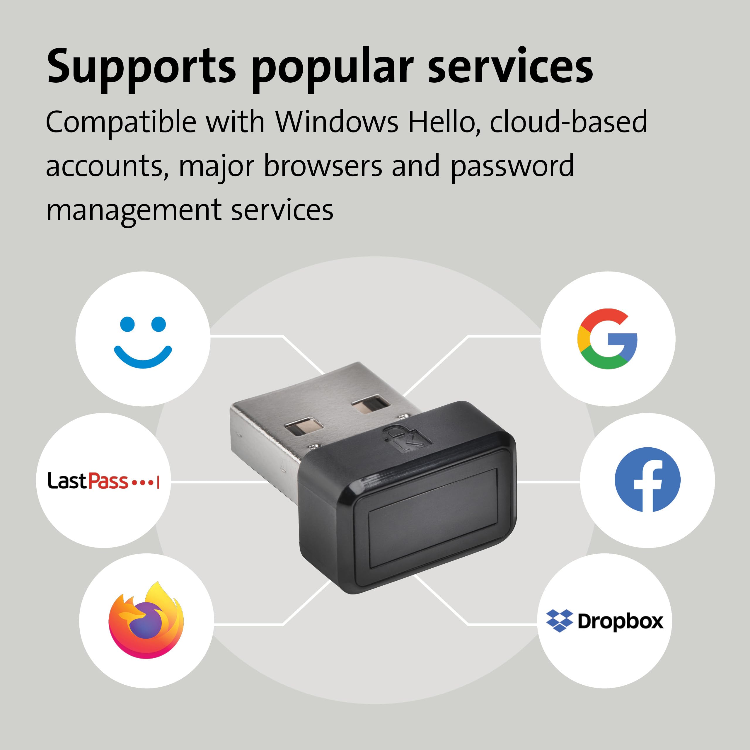kensington-verimark-gen1-usb-a-fingerprint-key-windows-hello-fido-u2f-k67977ww image 3