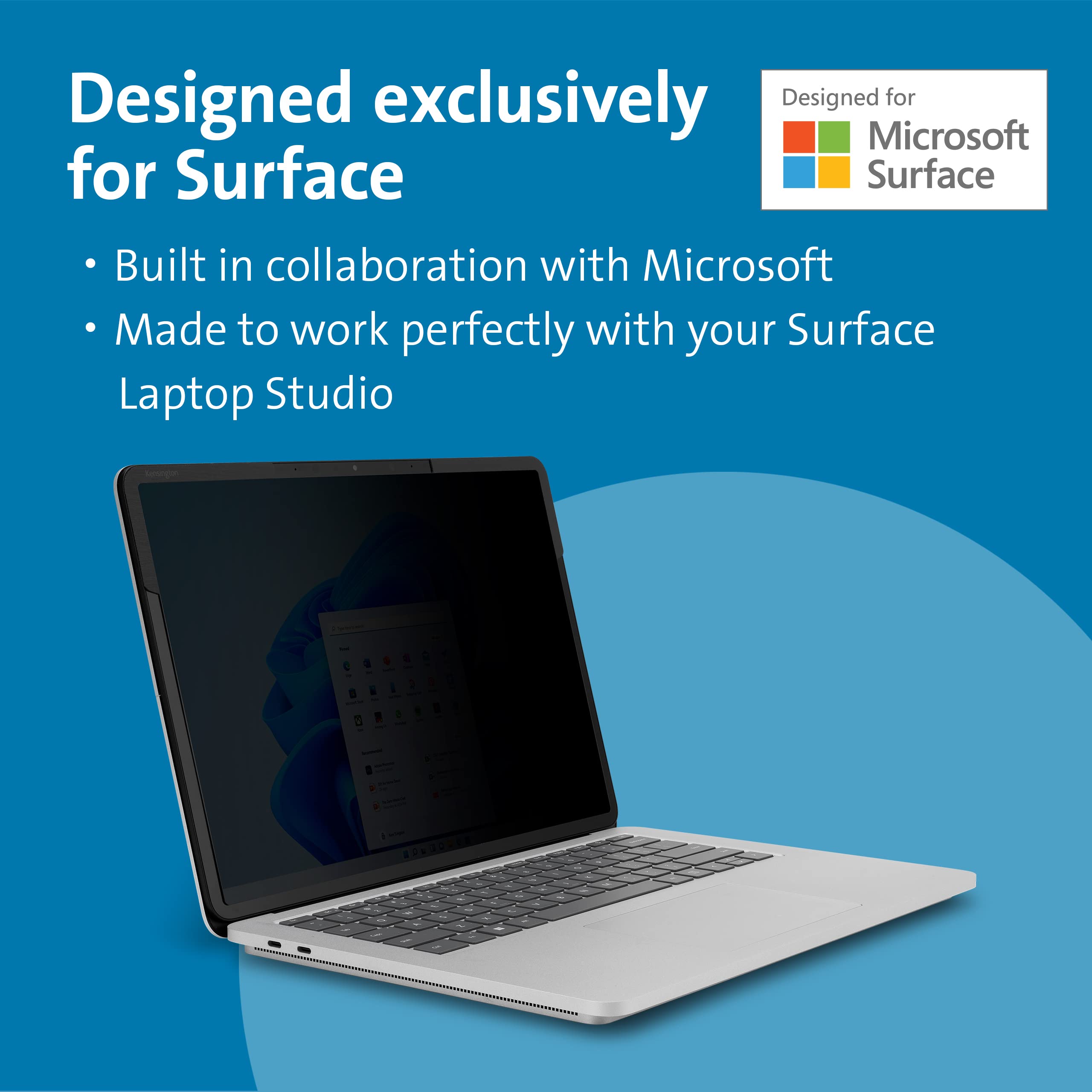 kensington-magpro-elite-magnetic-privacy-screen-for-surface-laptop-studio-k51701 image 2