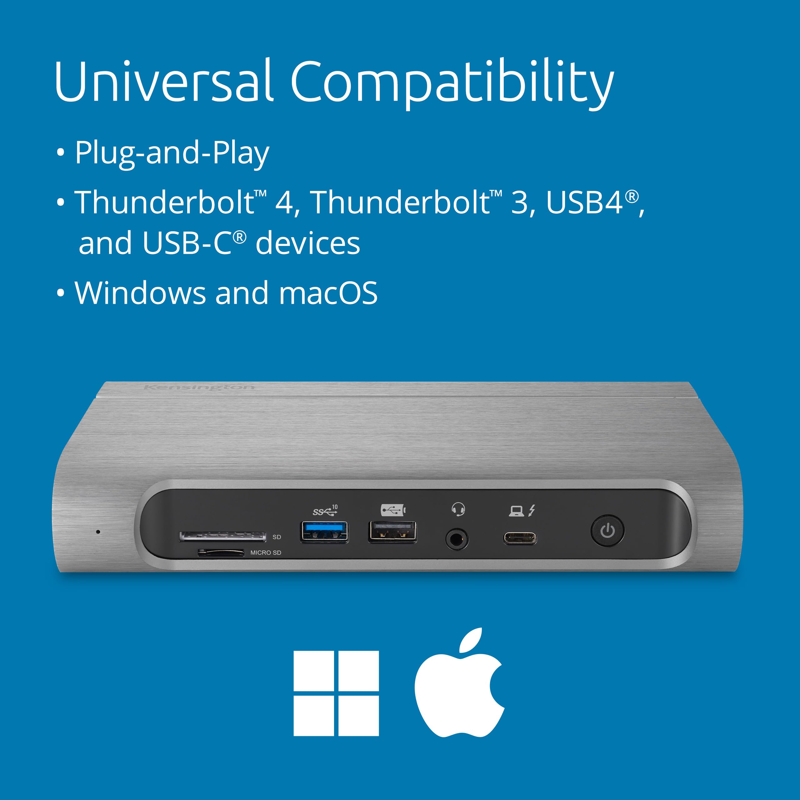 kensington-sd5800t-thunderbolt-4-and-usb4-quad-4k-display-docking-station-k32856 image 4