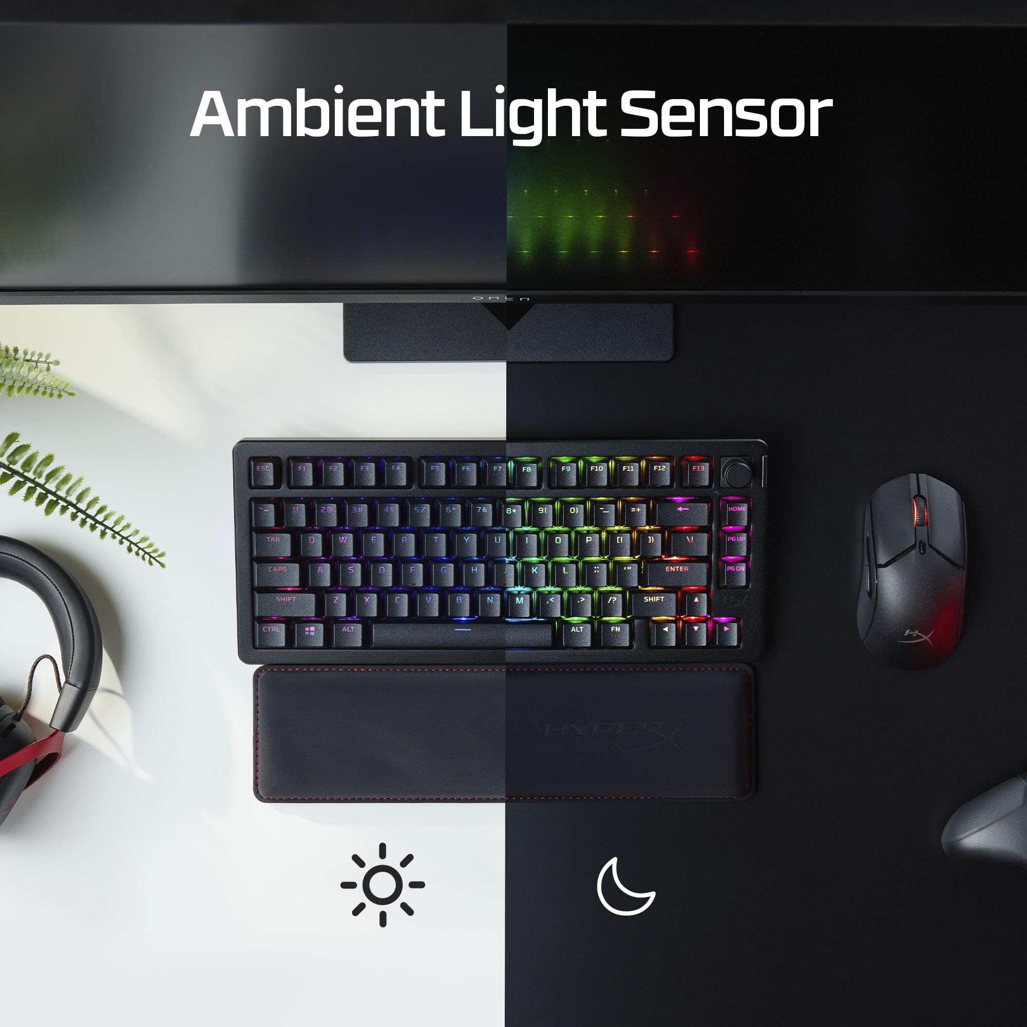 hyperx-alloy-rise-75-wireless-hot-swappable-75-mechanical-gaming-keyboard-tri-mo image 6