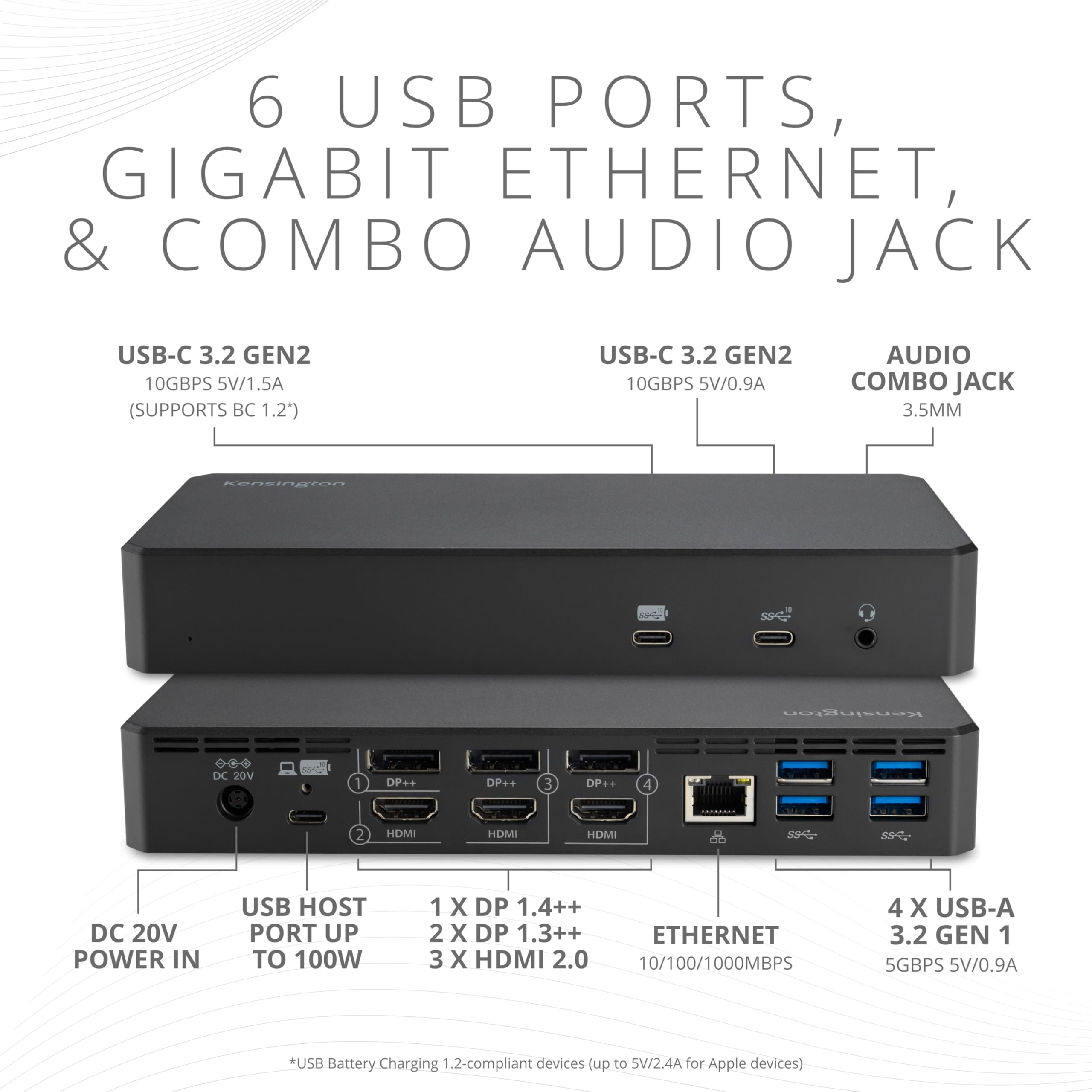 kensington-sd4790p-usb-c-quad-4k-displaylink-docking-station-with-100w-charging- image 5