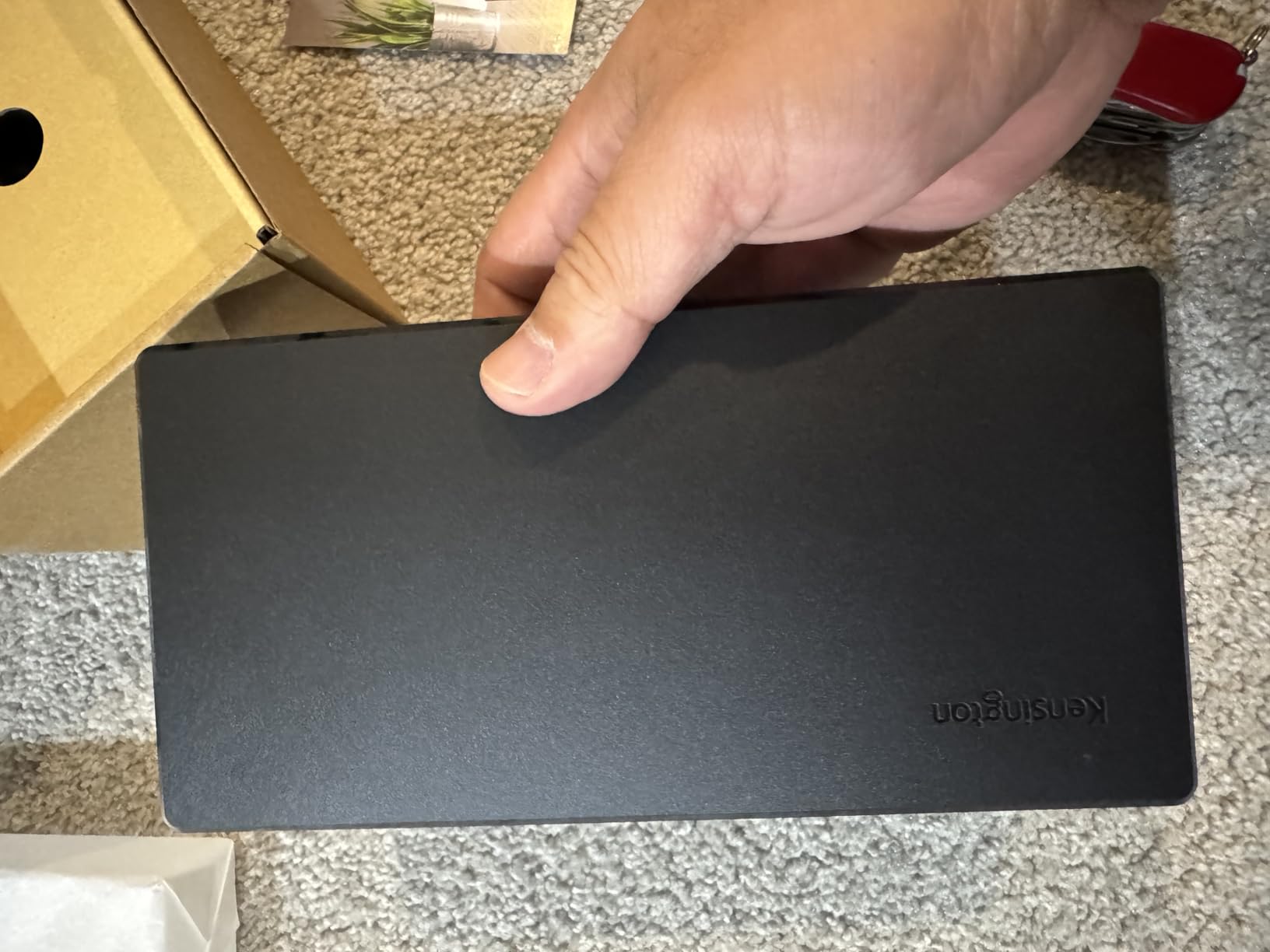 Solid dock, but USB ports are close together