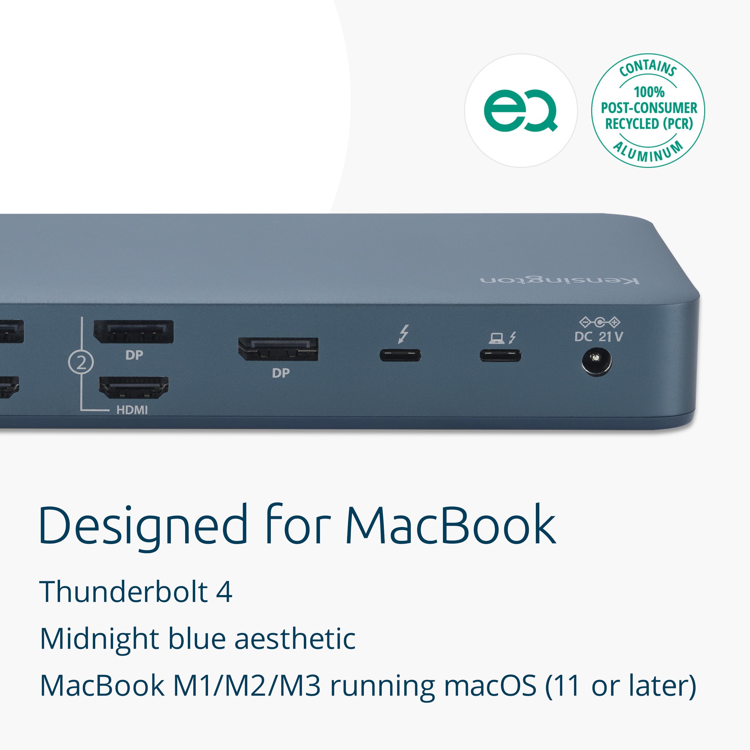 kensington-sd5900t-thunderbolt-4-quad-4k-docking-station-for-macbook-pro-air-k35 image 5