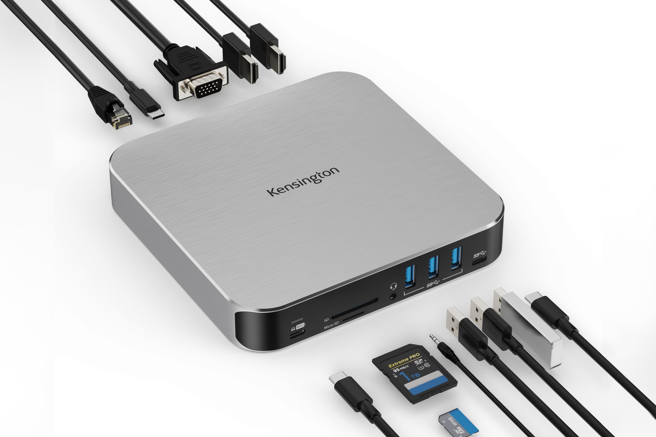 kensington-ad220s3-usb-c-triple-video-mobile-dock-85w-pd-triple-display-for-macb image 1