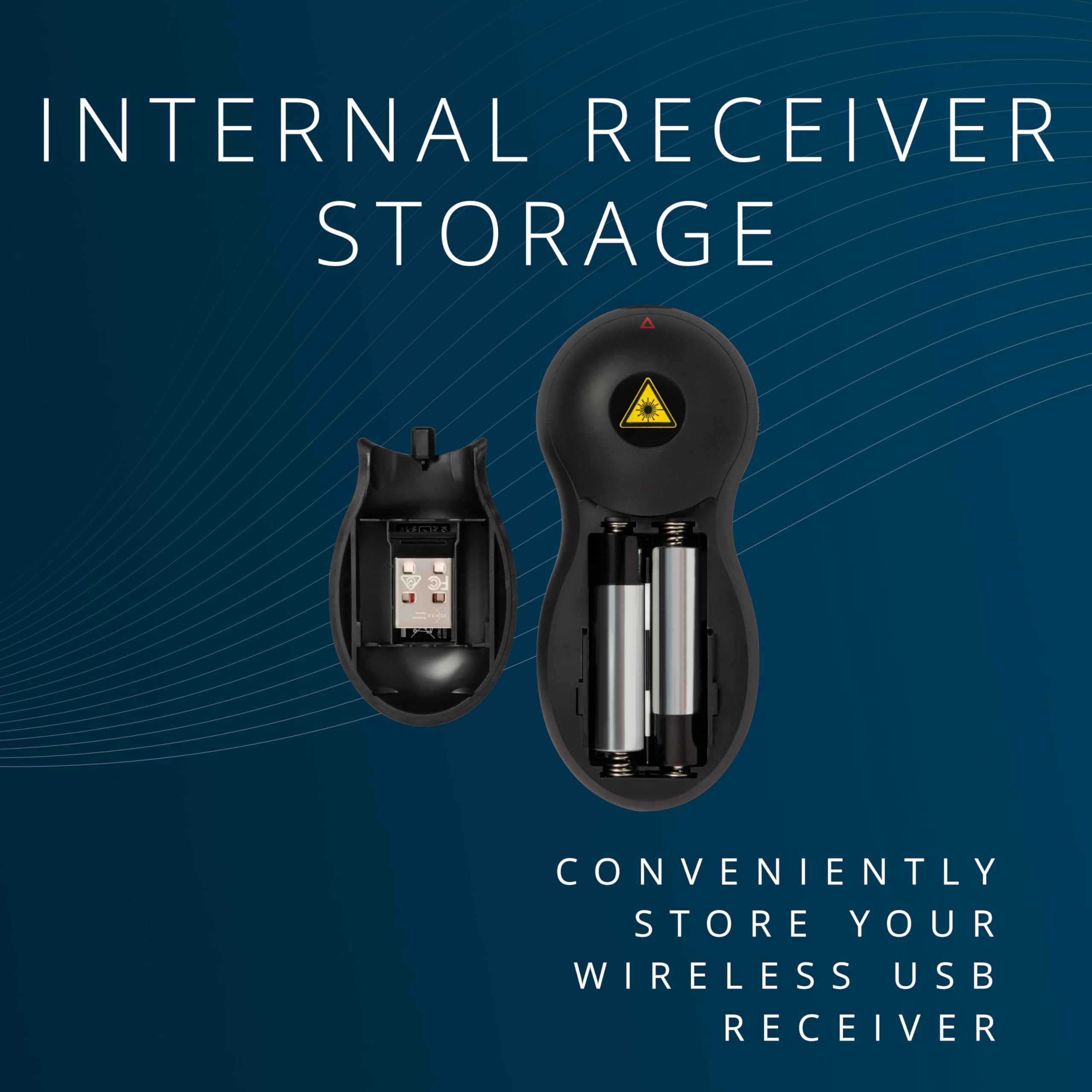kensington-wireless-presenter-with-red-laser-pointer-k33272ww image 3
