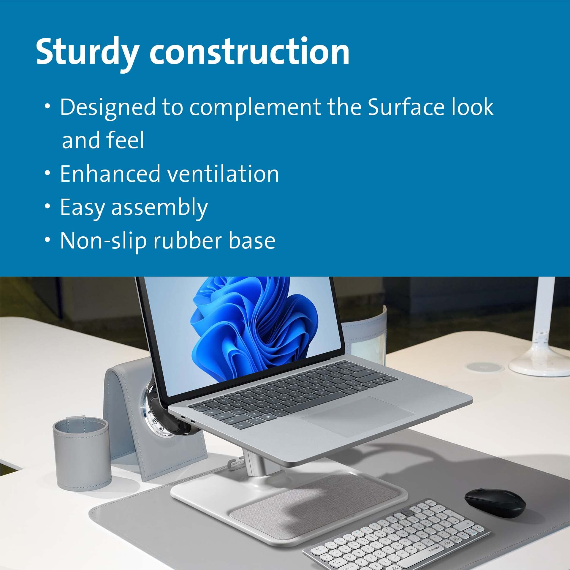 kensington-smartview-aluminum-organizing-laptop-riser-k50825ww image 5