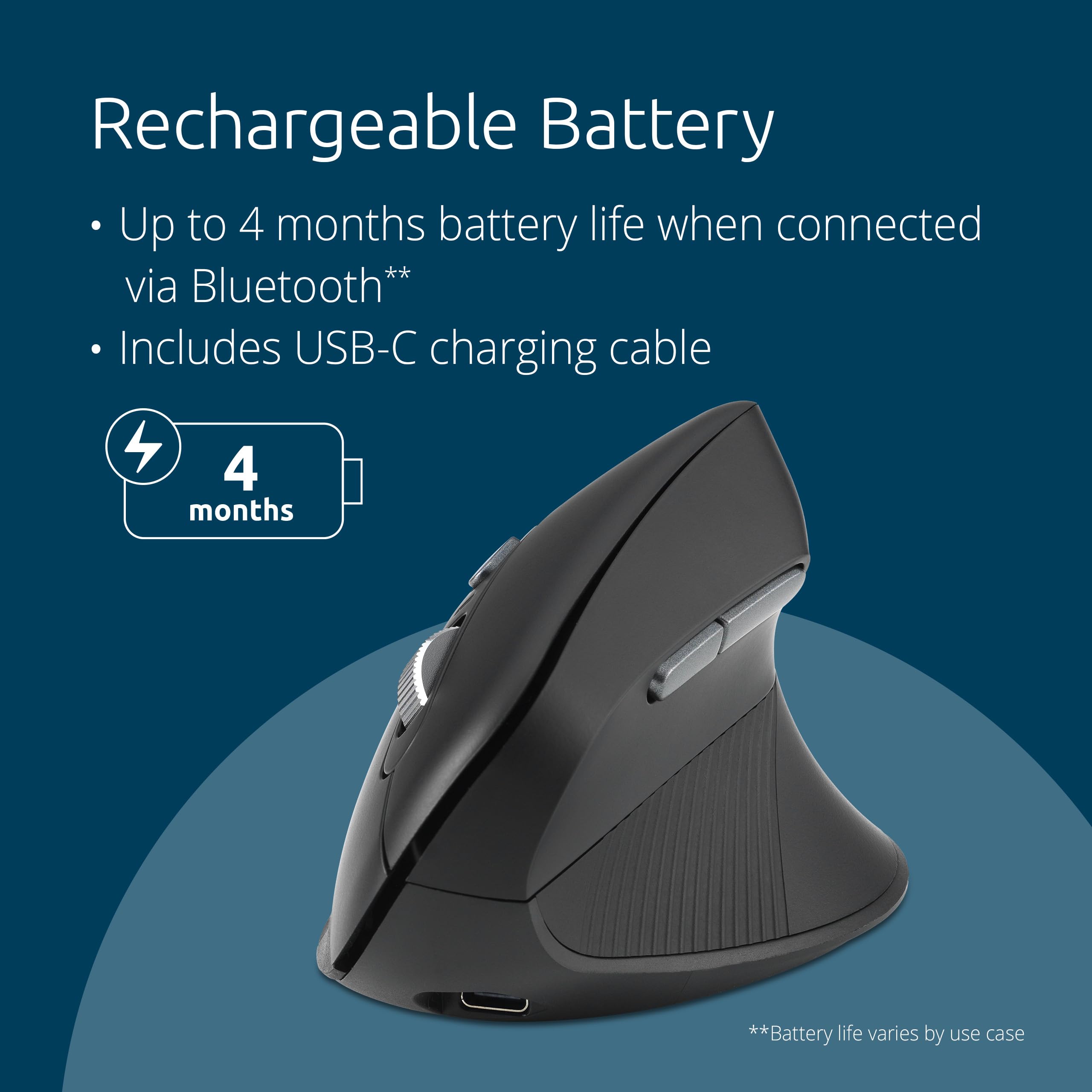 kensington-pro-fit-ergo-my630-eq-vertical-wireless-mouse-ergonomic-bluetooth-le- image 4