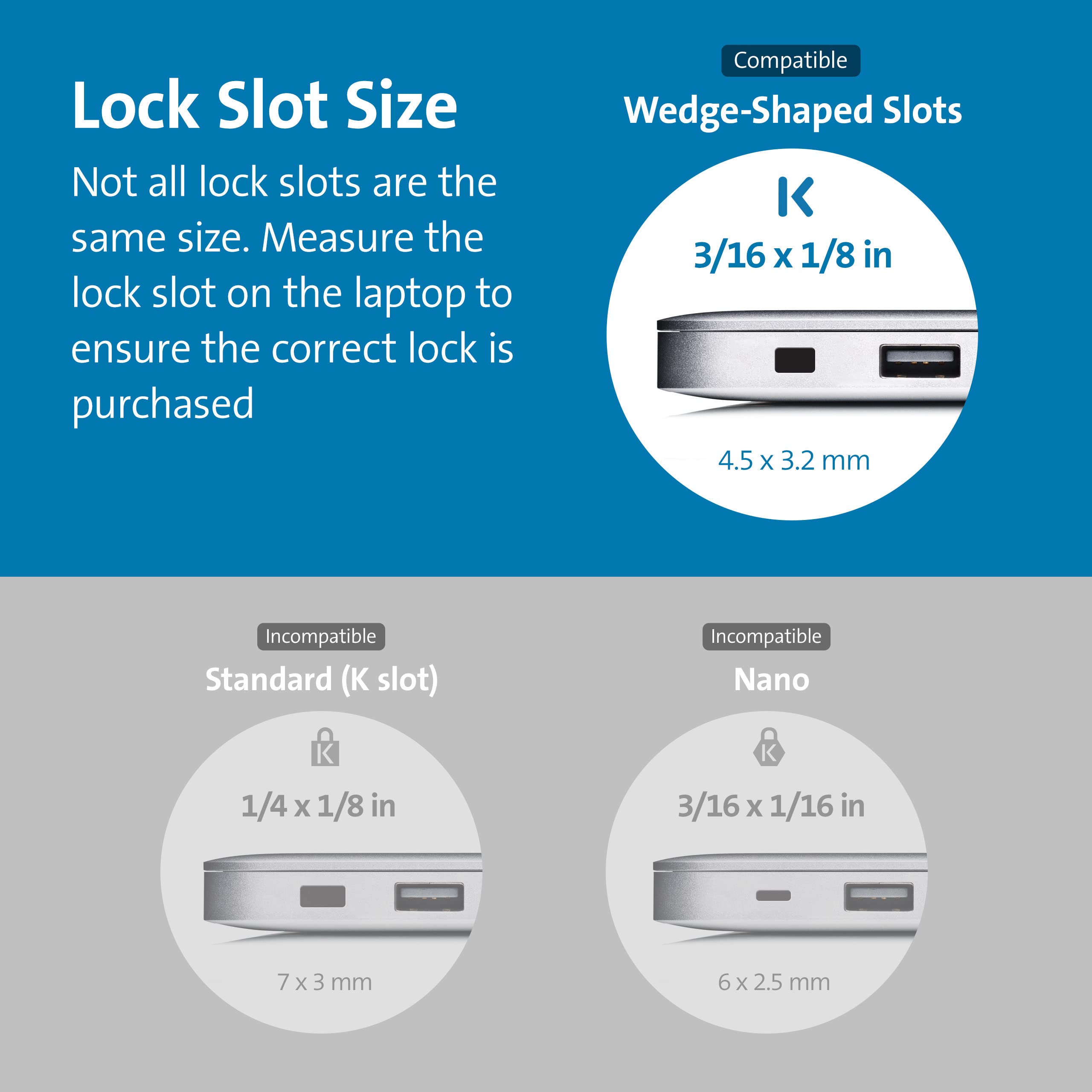 kensington-clicksafe-combination-laptop-lock-for-wedge-shaped-security-slot-k679 image 8