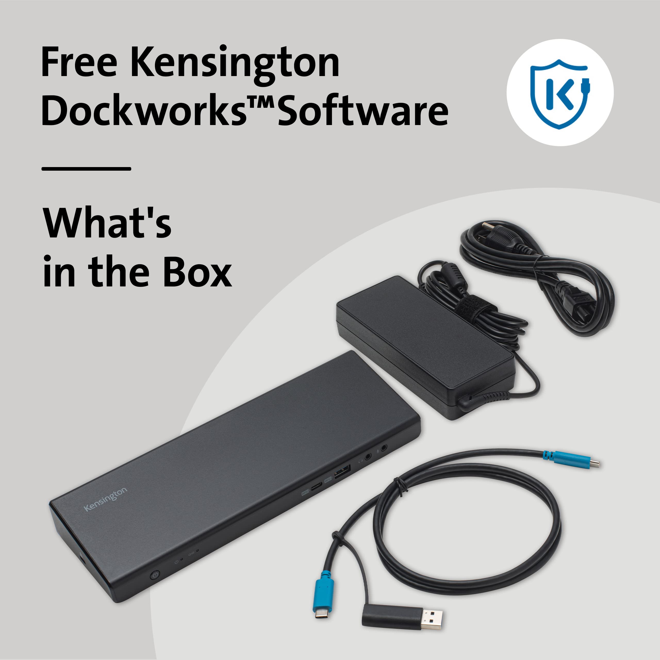 kensington-sd4750p-usb-c-displaylink-docking-station-dual-4k-85w-power-delivery- image 5