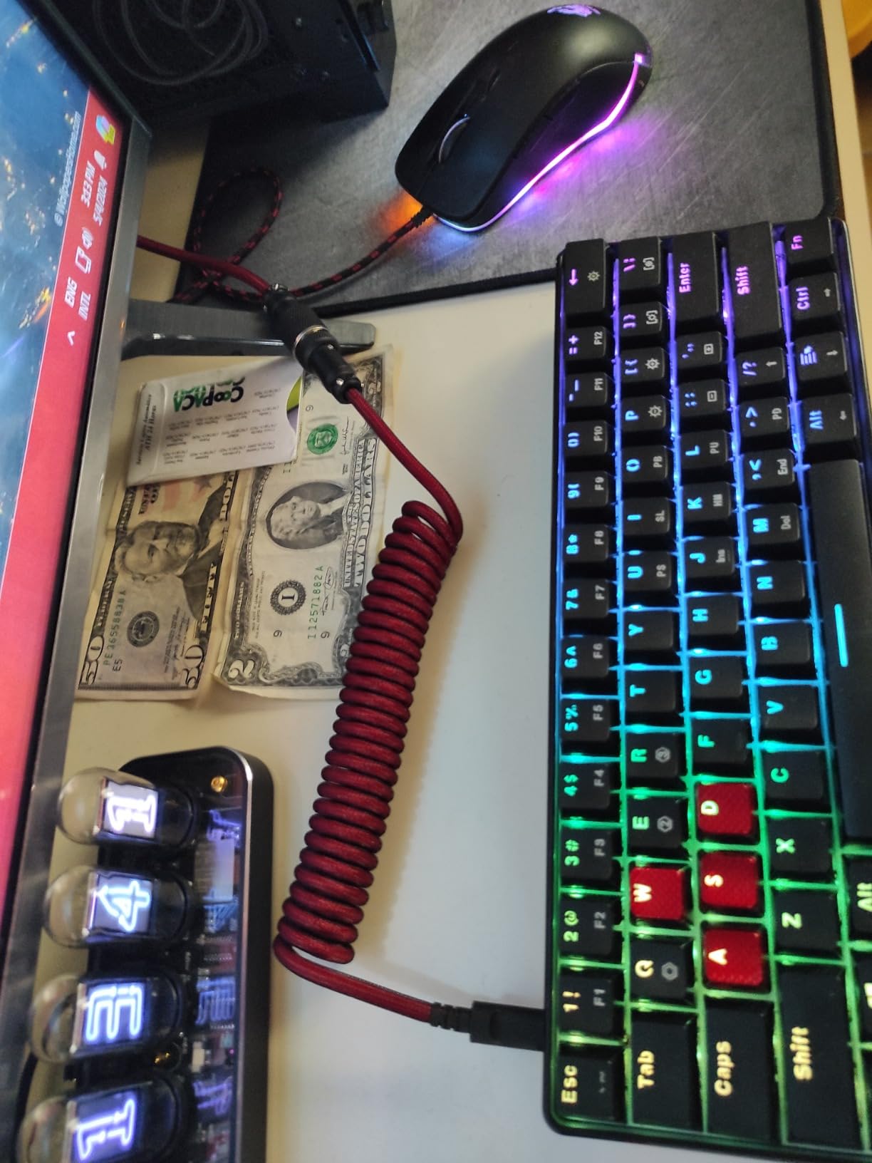 Solid cable