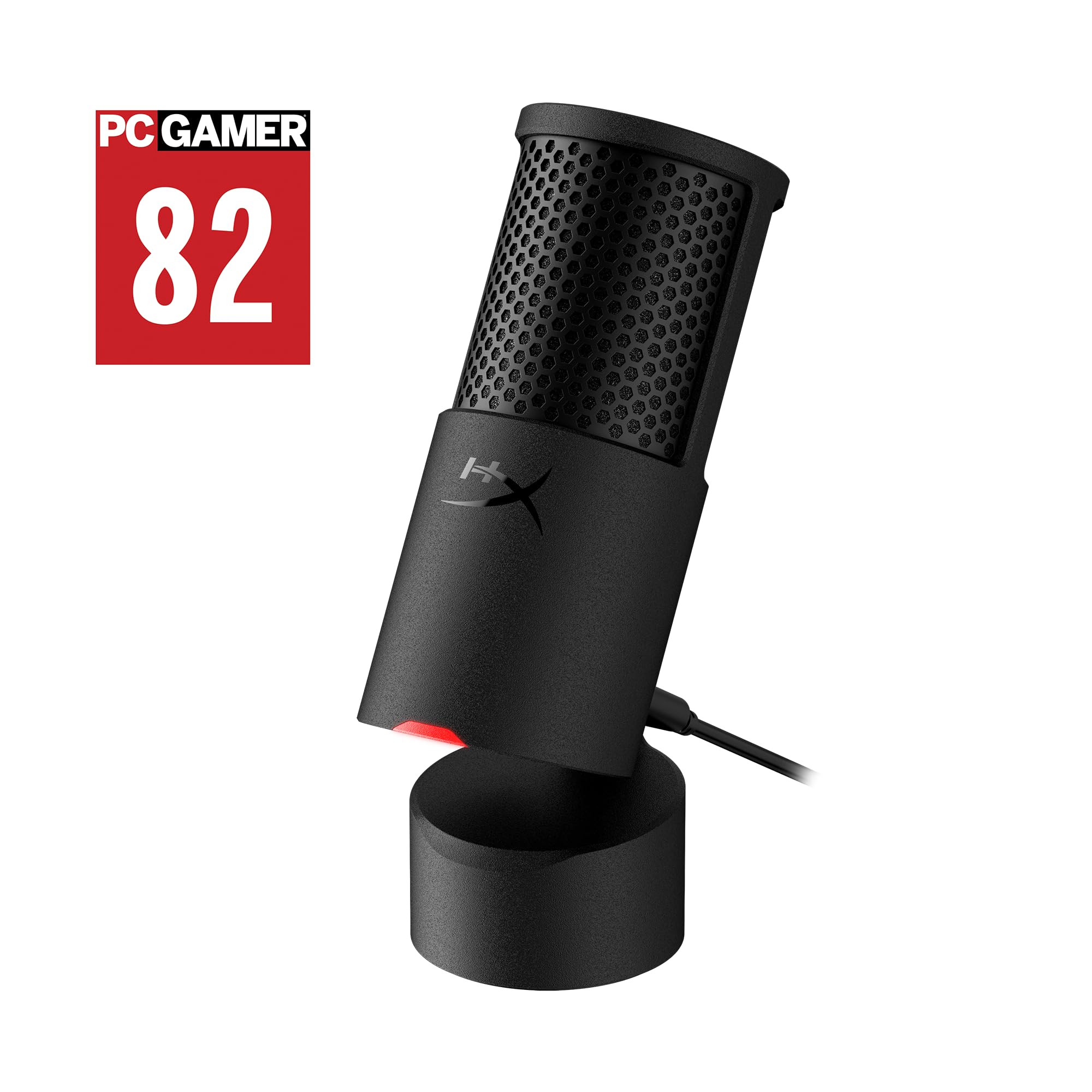hyperx-solocast-2-gaming-usb-condenser-microphone-for-pc-plug-and-play-built-in- image 2