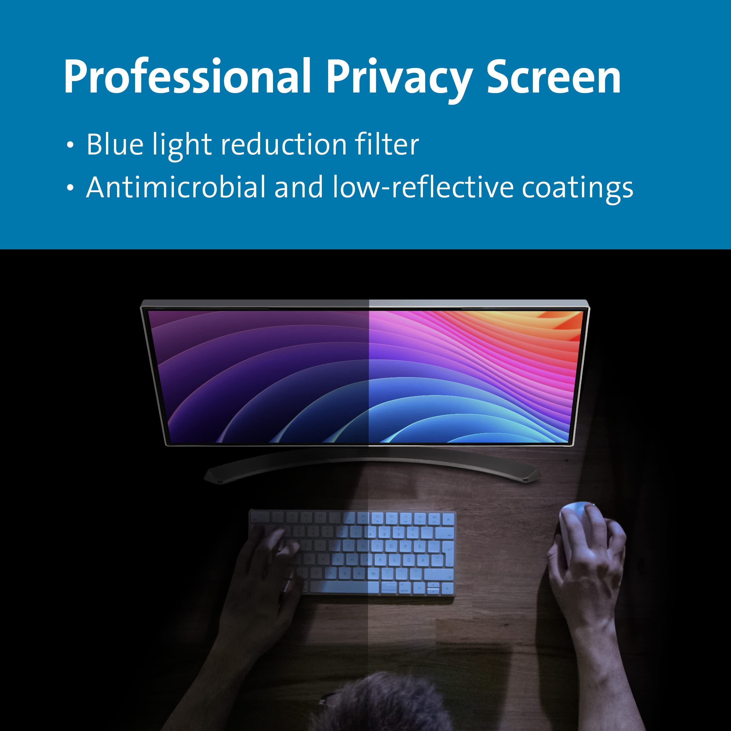 kensington-privacy-screen-for-dell-34-curved-monitor-fp340uw-de image 2
