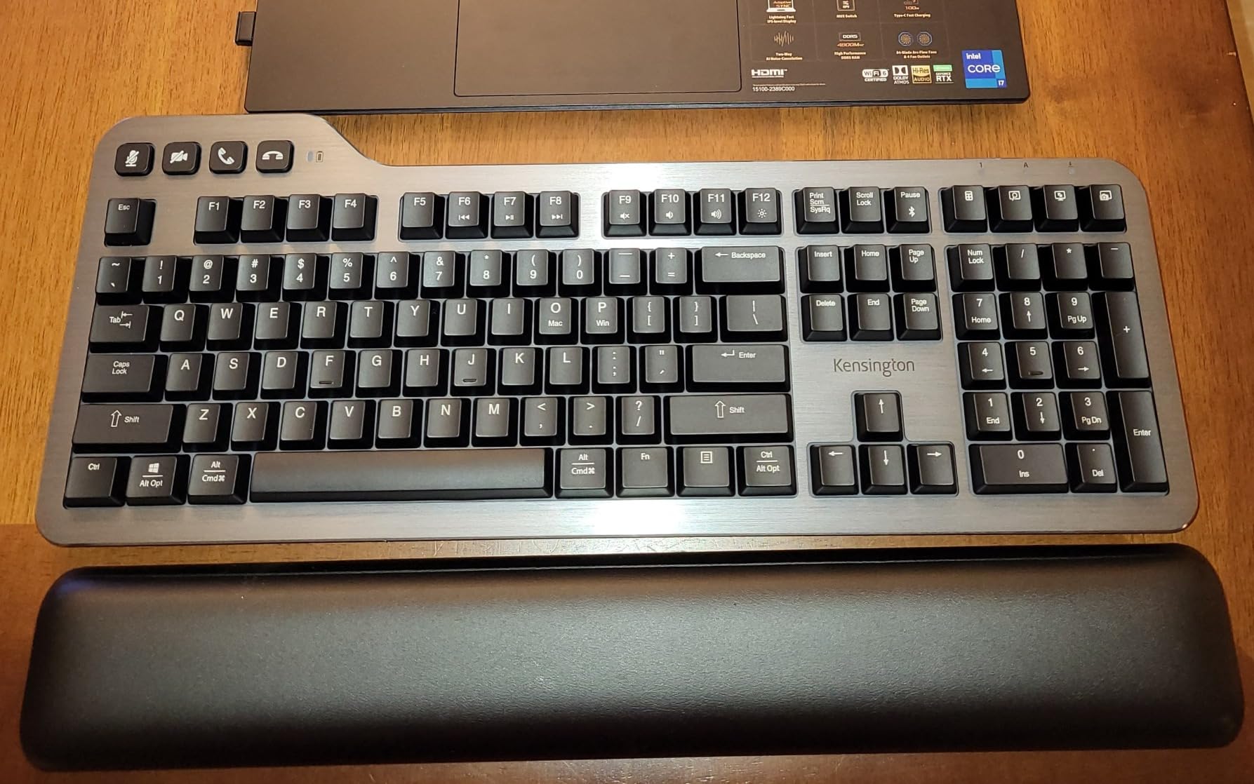 Very quiet, but keycaps are thin