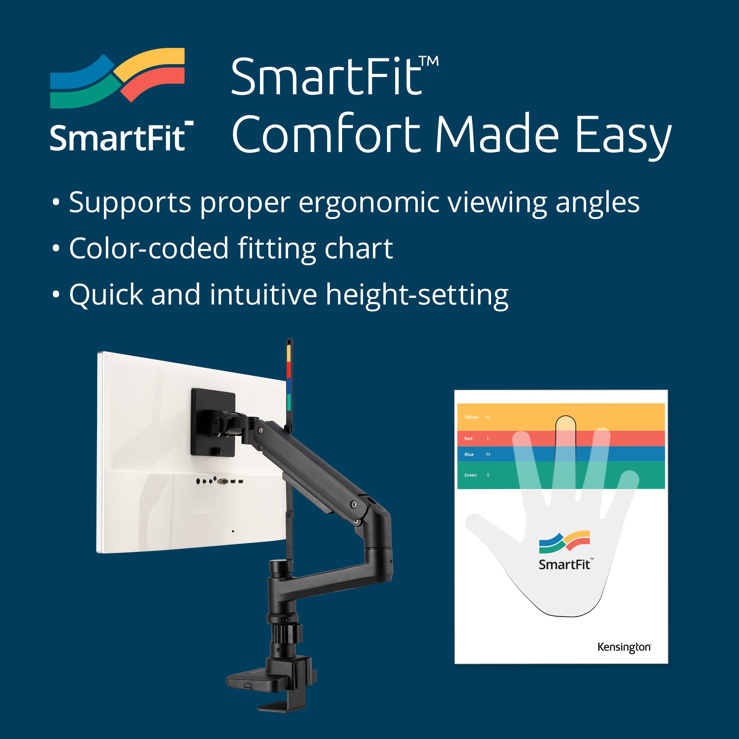 kensington-smartfit-premium-heavy-duty-single-monitor-arm image 5