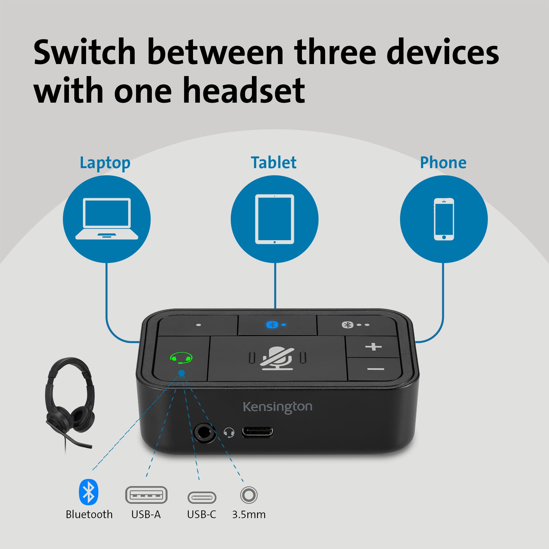 kensington-universal-3-in-1-pro-audio-headset-switch-k83300ww image 2