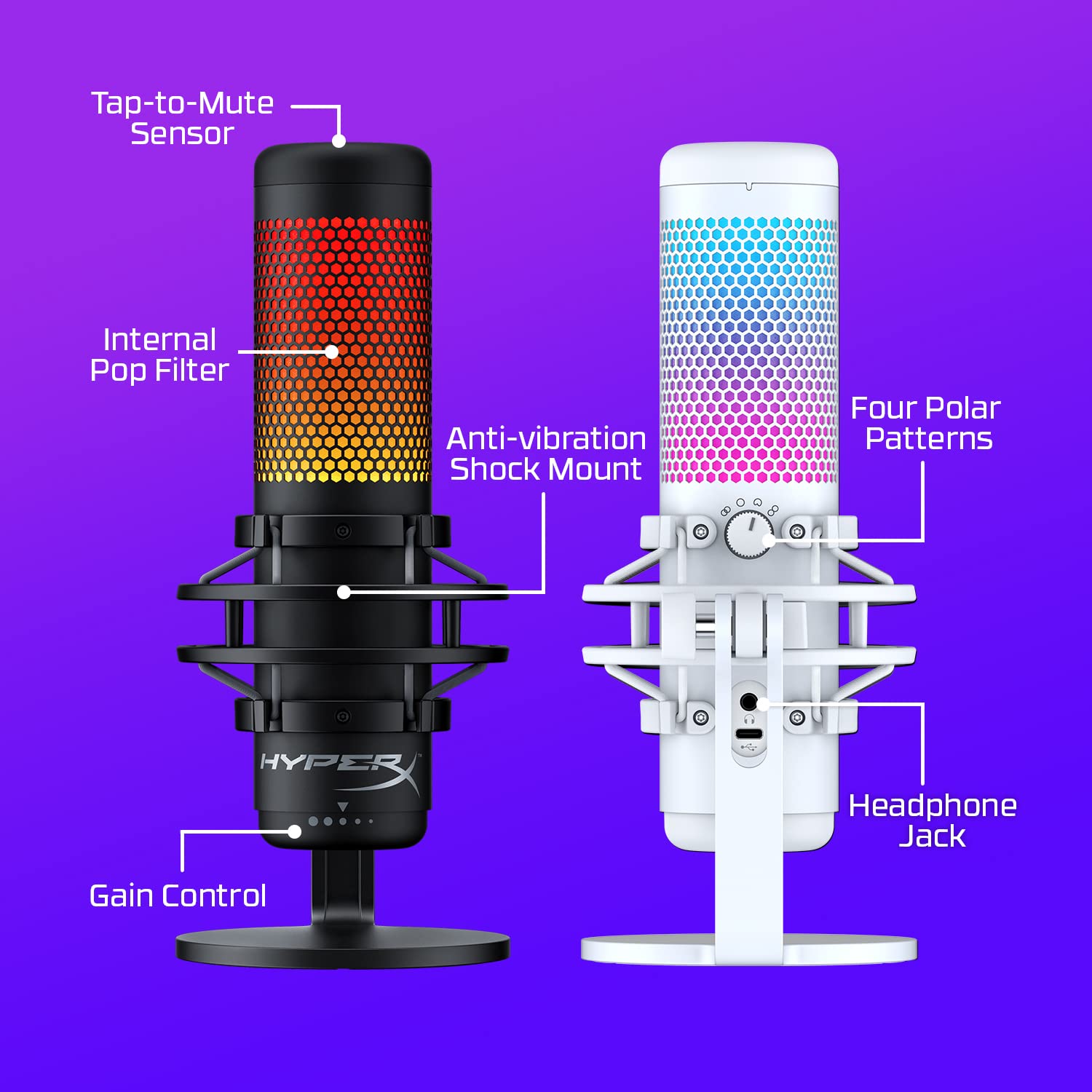 hyperx-quadcast-s-rgb-usb-condenser-microphone-anti-vibration-shock-mount-4-pola image 8