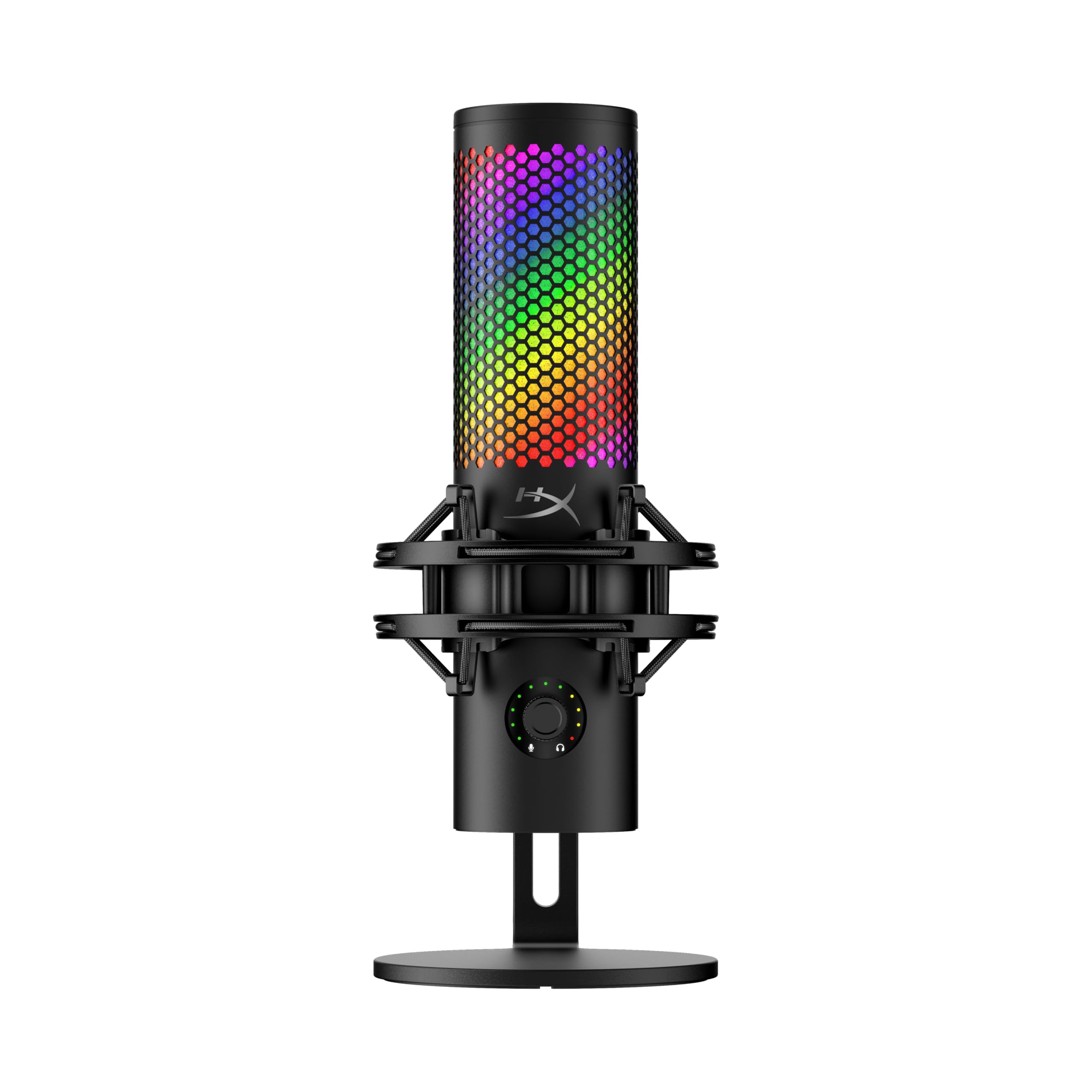 hyperx-quadcast-2-s-usb-microphone-black-32-bit-192khz-rgb-lighting-tap-to-mute- image 1