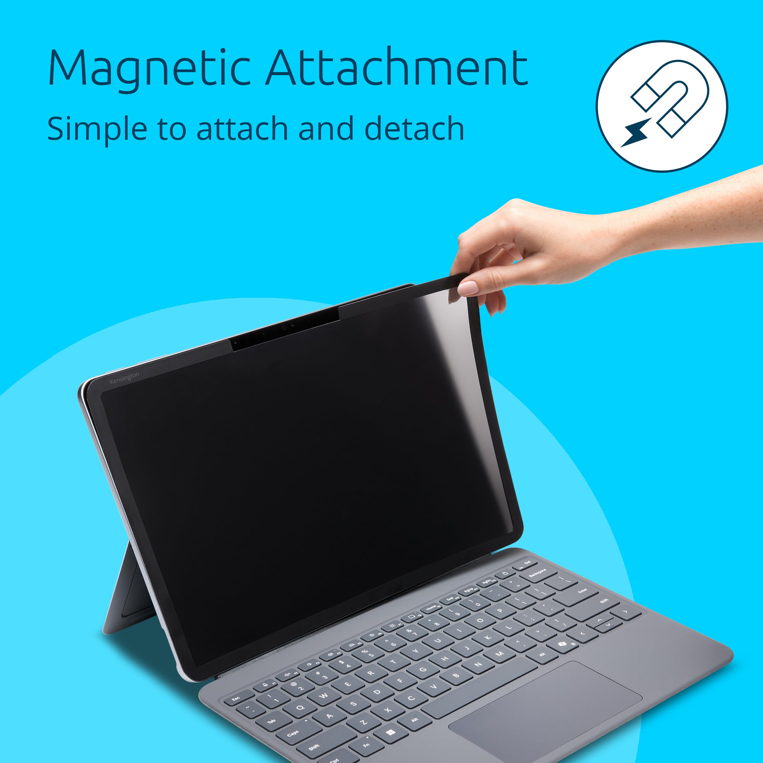 kensington-magnetic-privacy-screen-for-surface-pro-12-inch-2025-magpro-elite-rem image 3