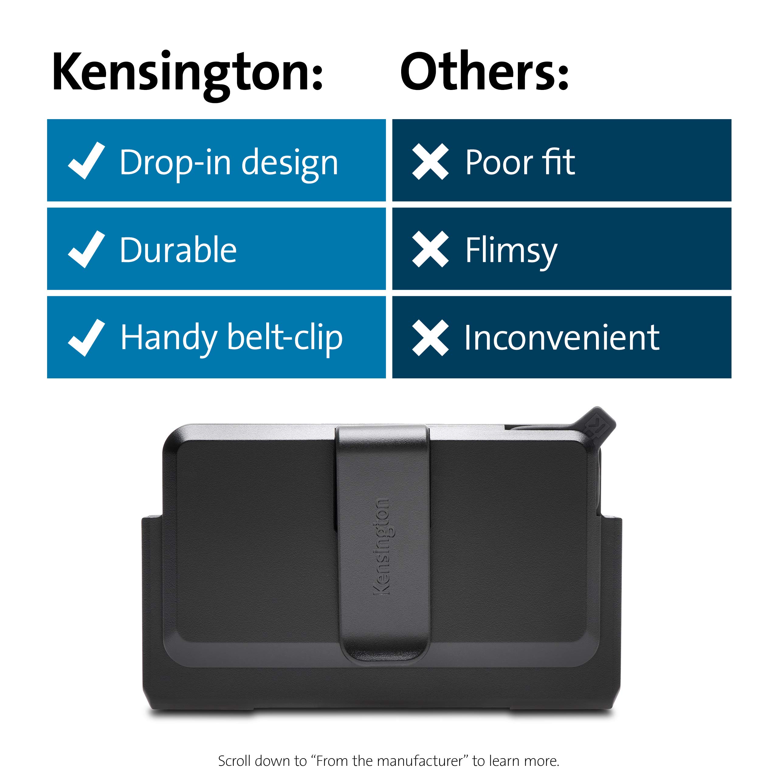 kensington-belt-holster-for-microsoft-surface-duo-k97850ww image 6