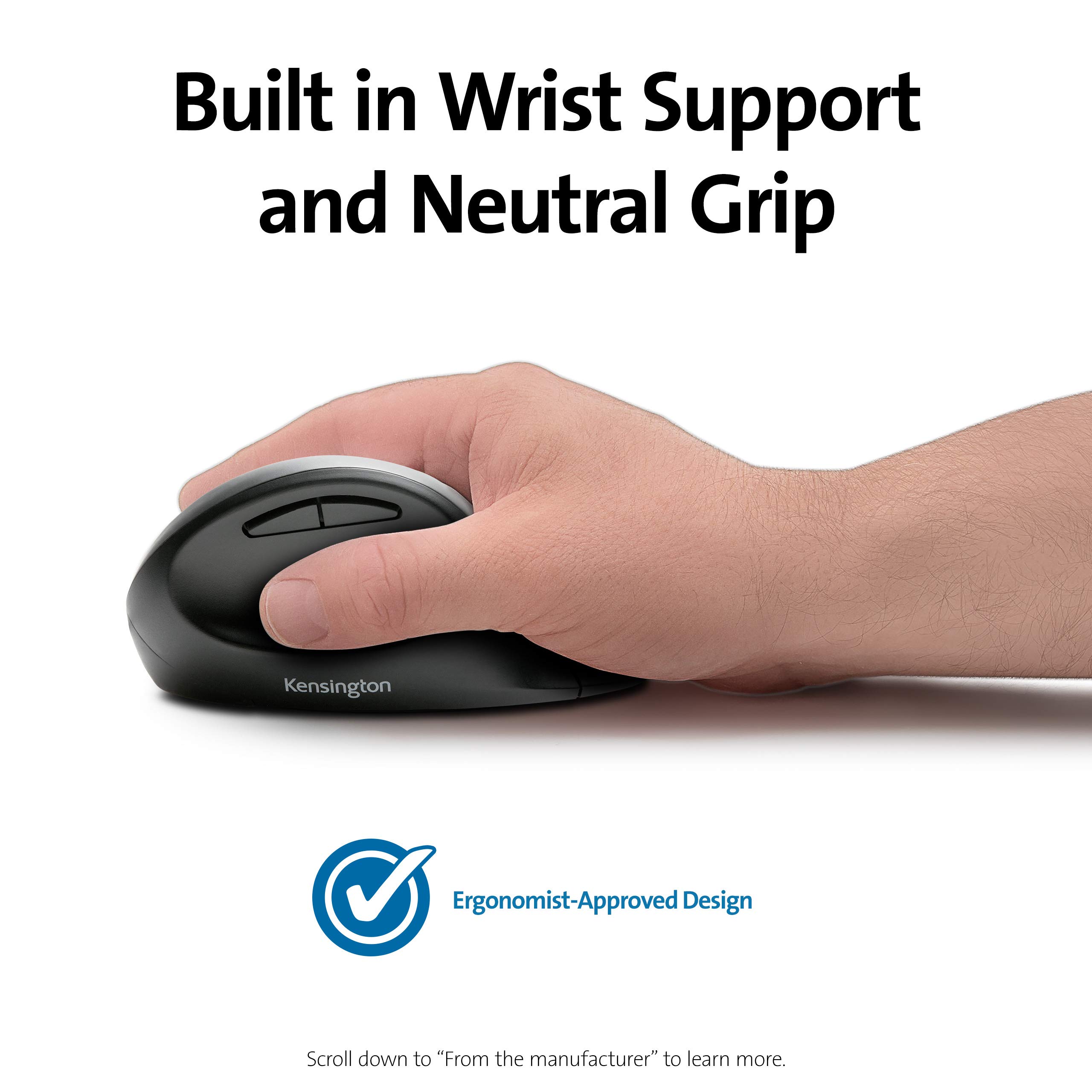 kensington-pro-fit-ergonomic-wireless-mouse-black-k75404ww image 2