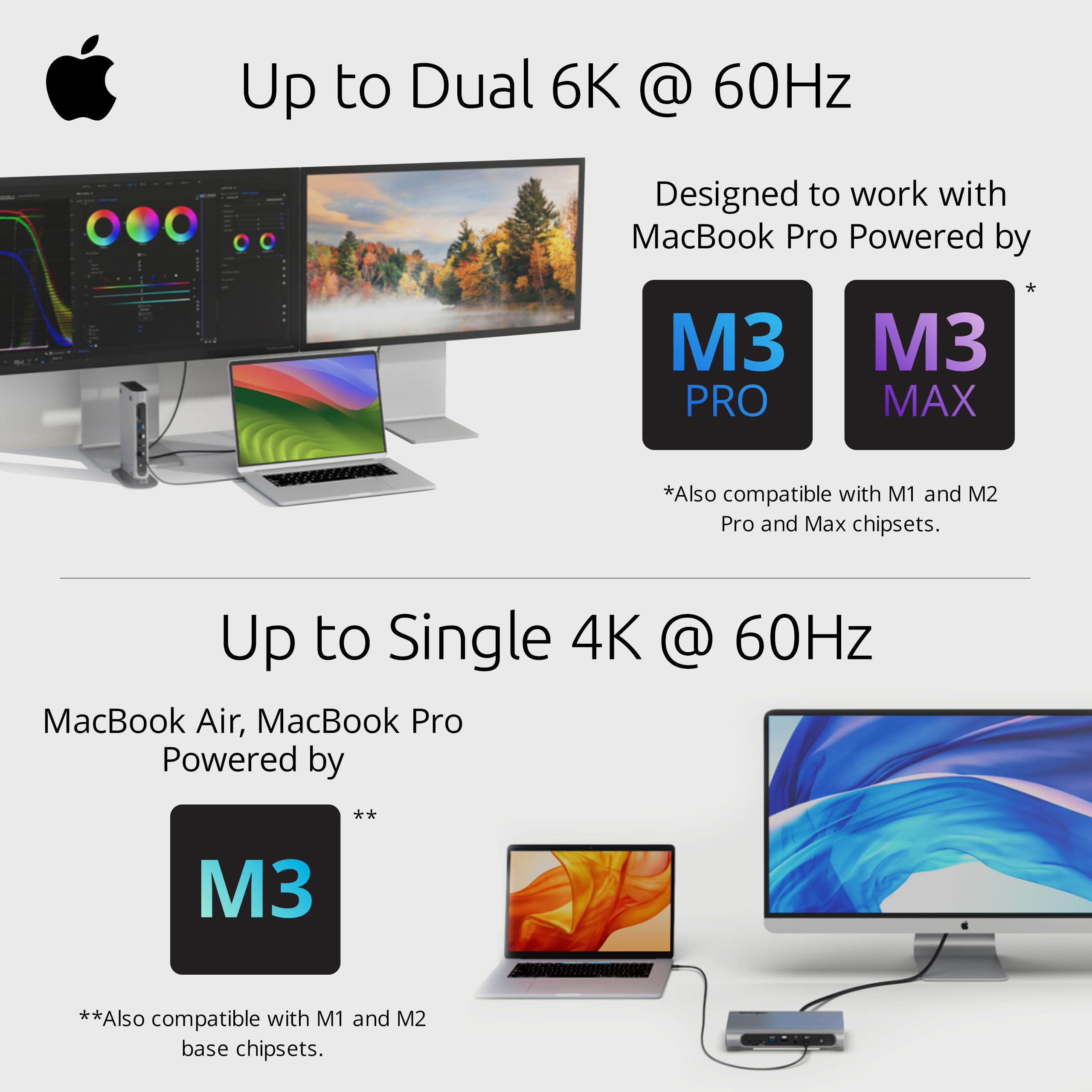 kensington-sd2600t-thunderbolt-4-hub-with-dual-4k-65w-pd-for-mac-and-windows image 4
