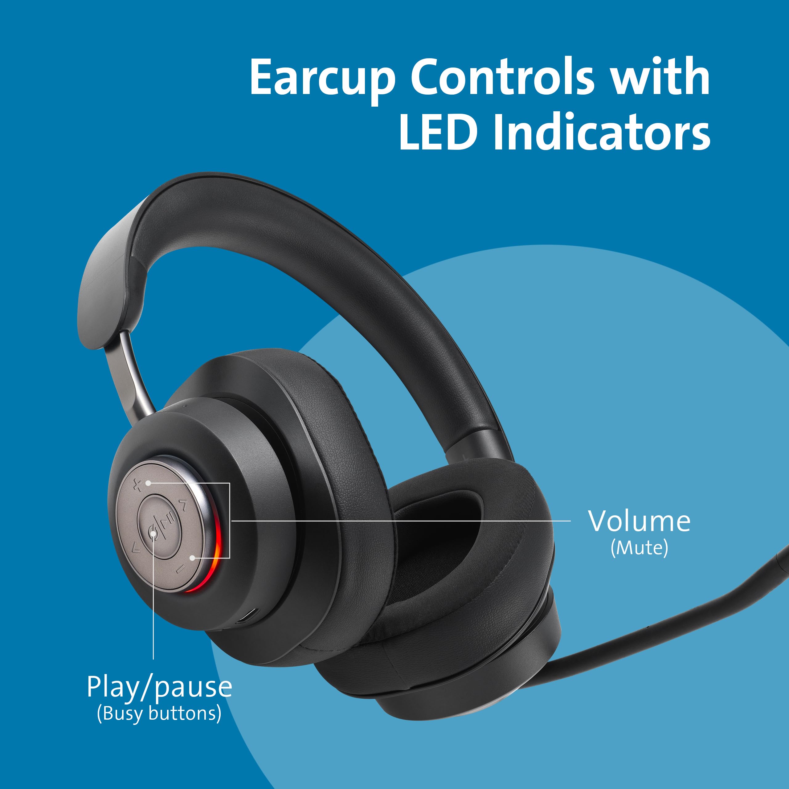 kensington-h3005-bluetooth-over-ear-headset-designed-for-microsoft-surface-k8345 image 6