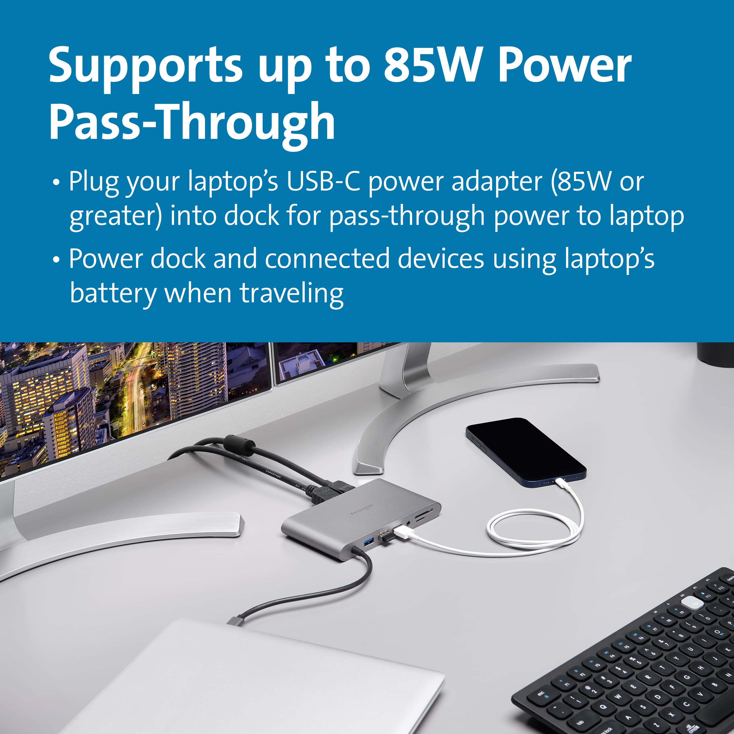 kensington-uh1440p-10-in-1-dual-monitor-usb-c-hub-with-85w-charging-k33853ww image 6