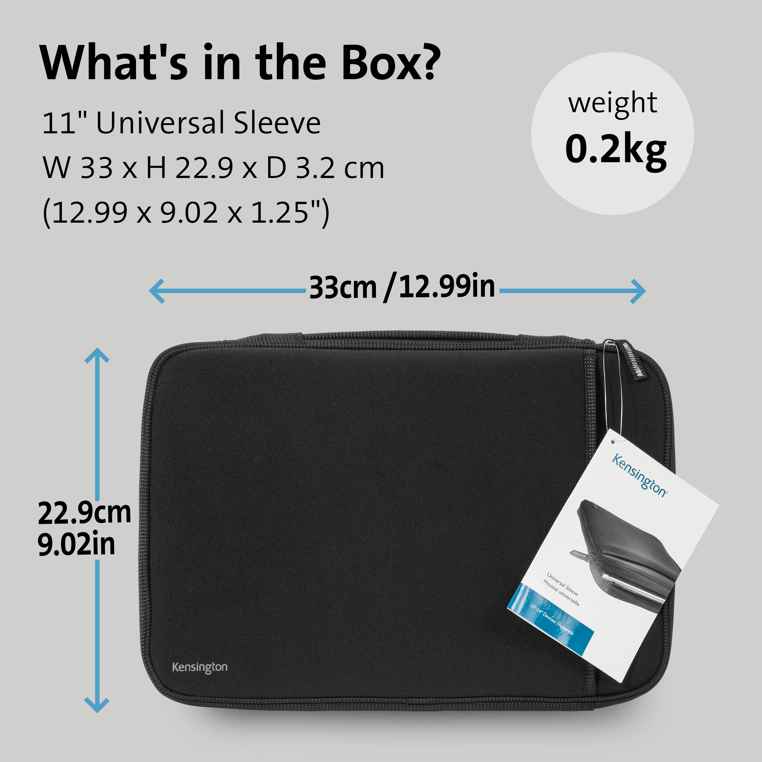 kensington-11-6-inch-universal-laptop-sleeve-with-storage-pocket-k62609ww-fits-c image 6