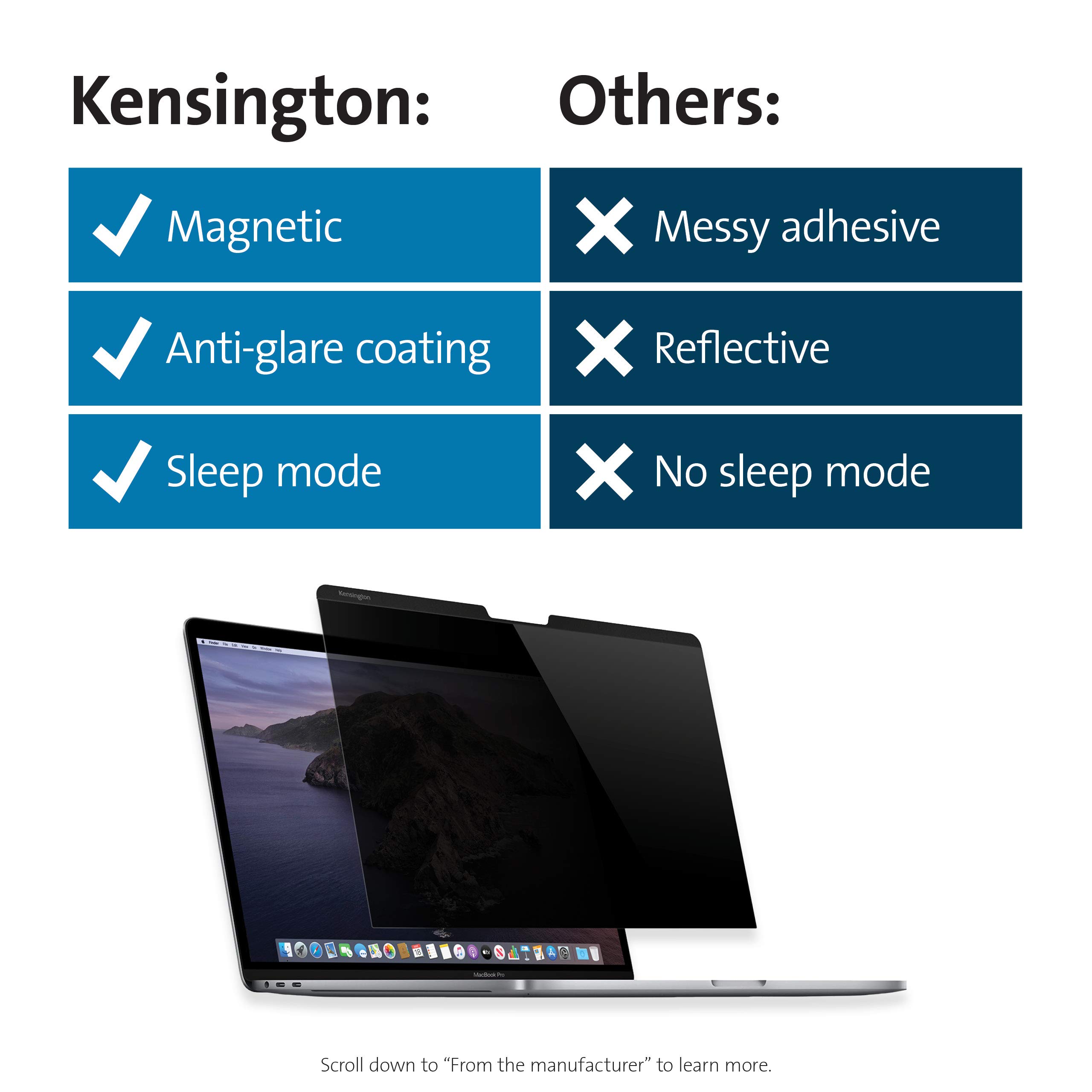 kensington-magpro-elite-magnetic-privacy-screen-for-macbook-pro-13-k58360ww image 7
