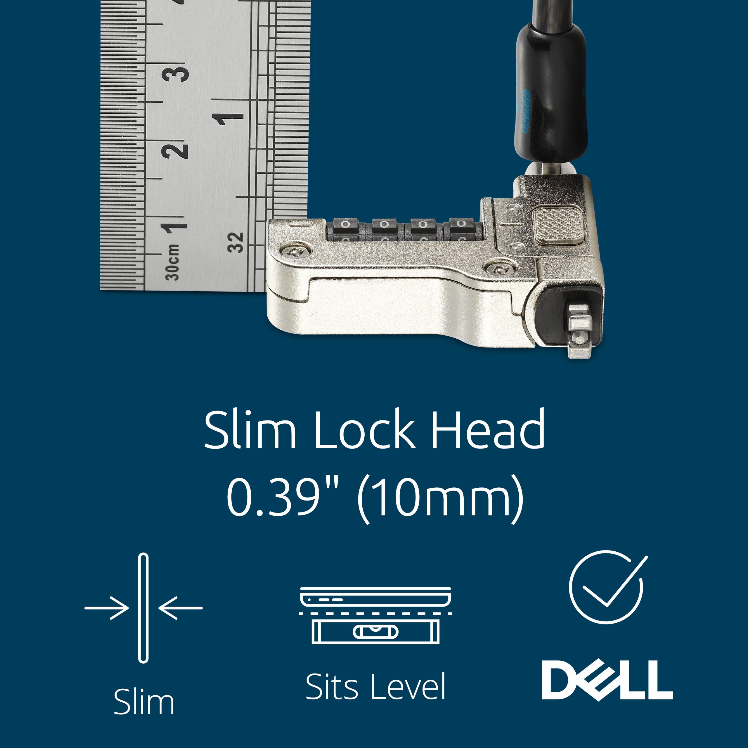 kensington-slim-n17-2-0-combination-laptop-lock-for-wedge-shaped-slot-dell-lapto image 3